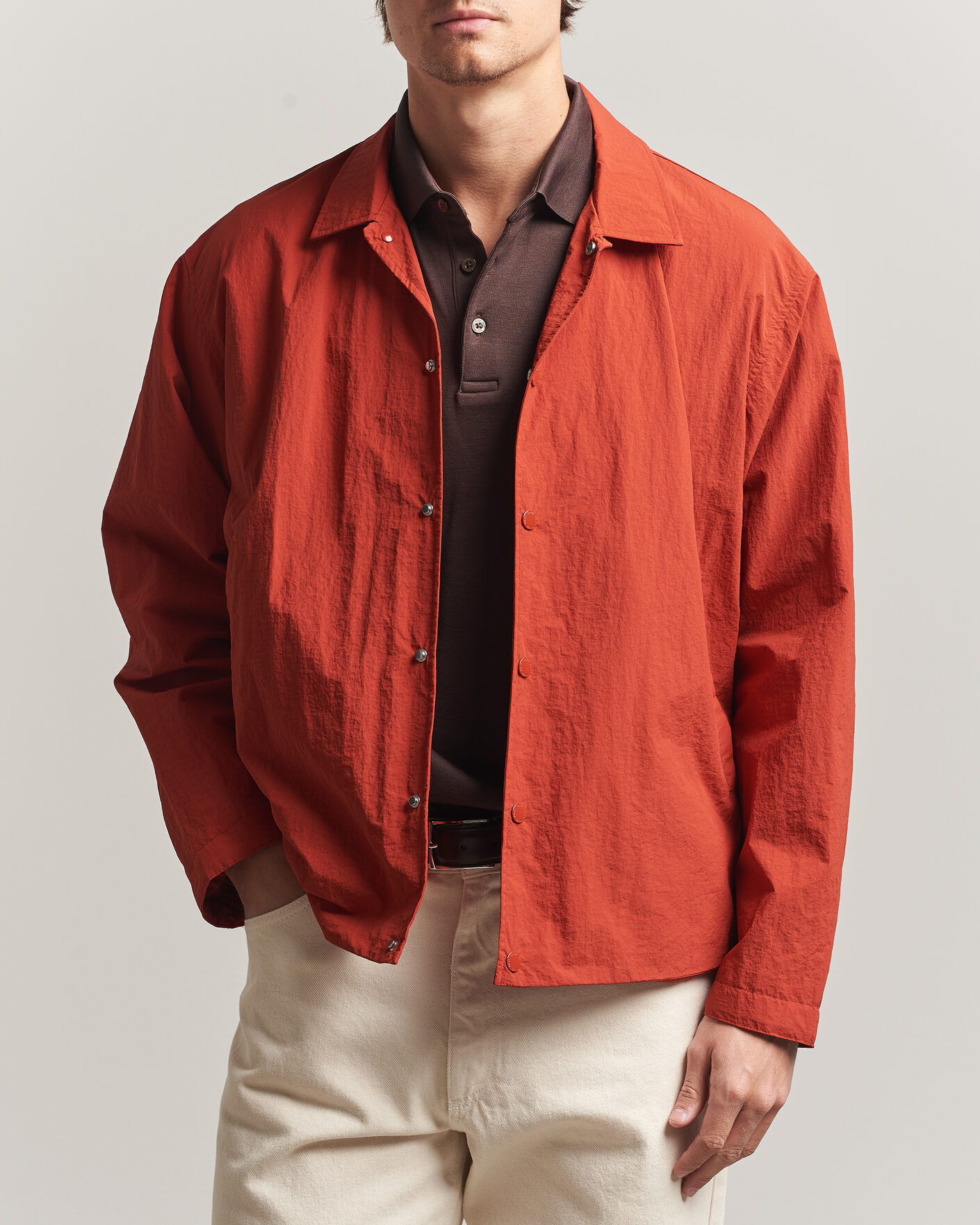 Herre | Jakker | NN07 | Frenton Coach Jacket Sienna Heat