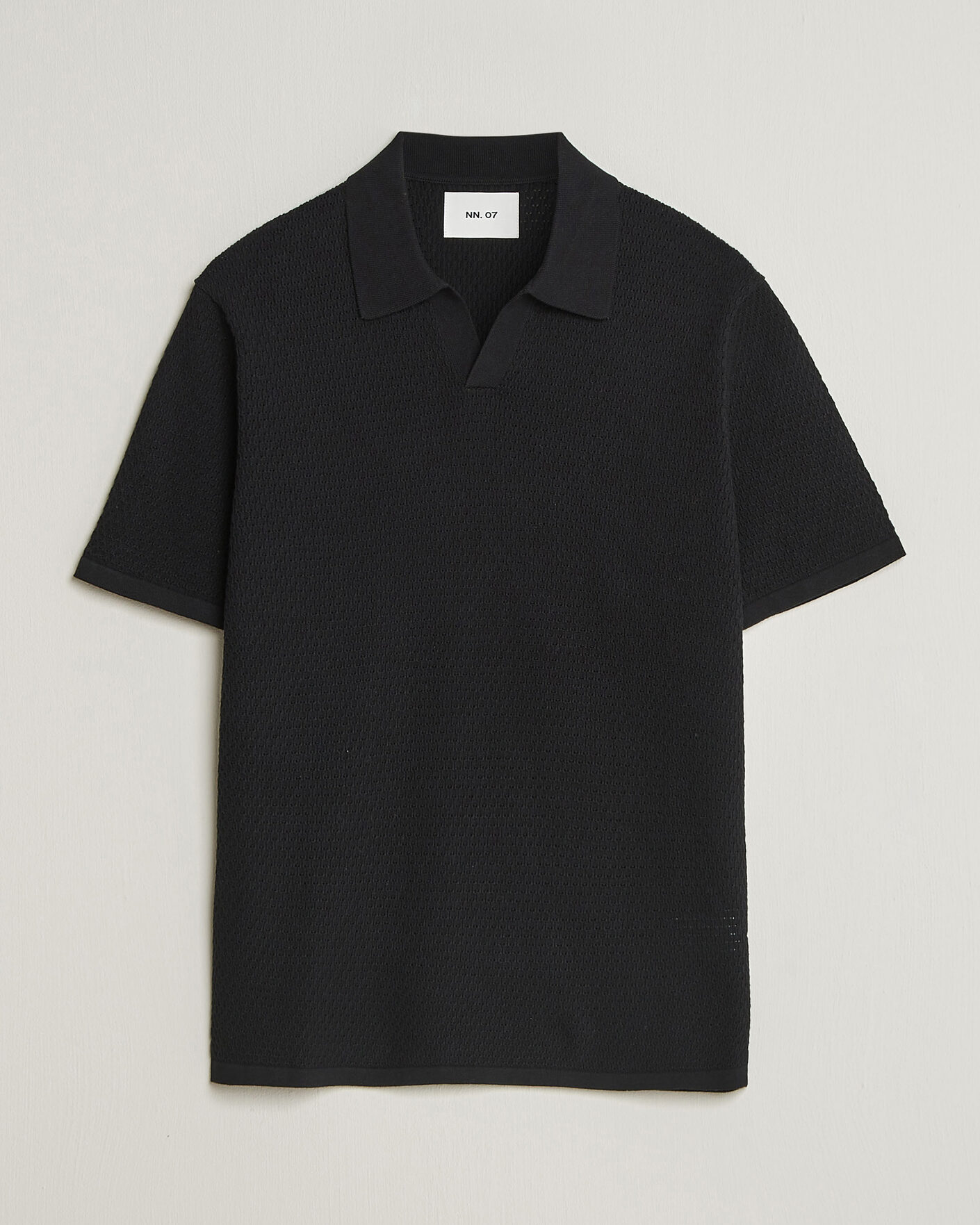 Herre | Polotrøjer | NN07 | Paul Knitted Polo Black