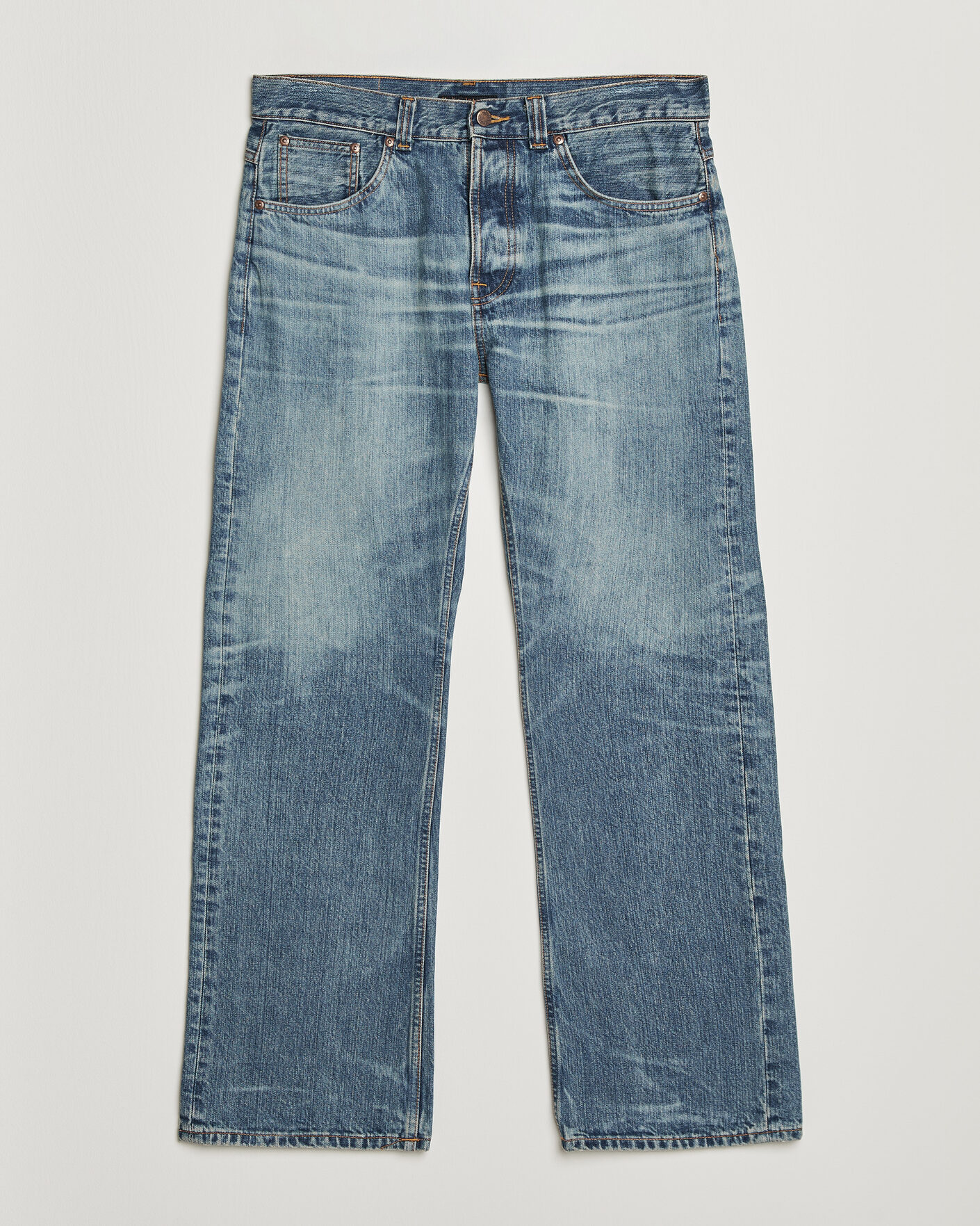 Herre | Bukser | Nudie Jeans | Regular Alf Jeans Silver Tracks