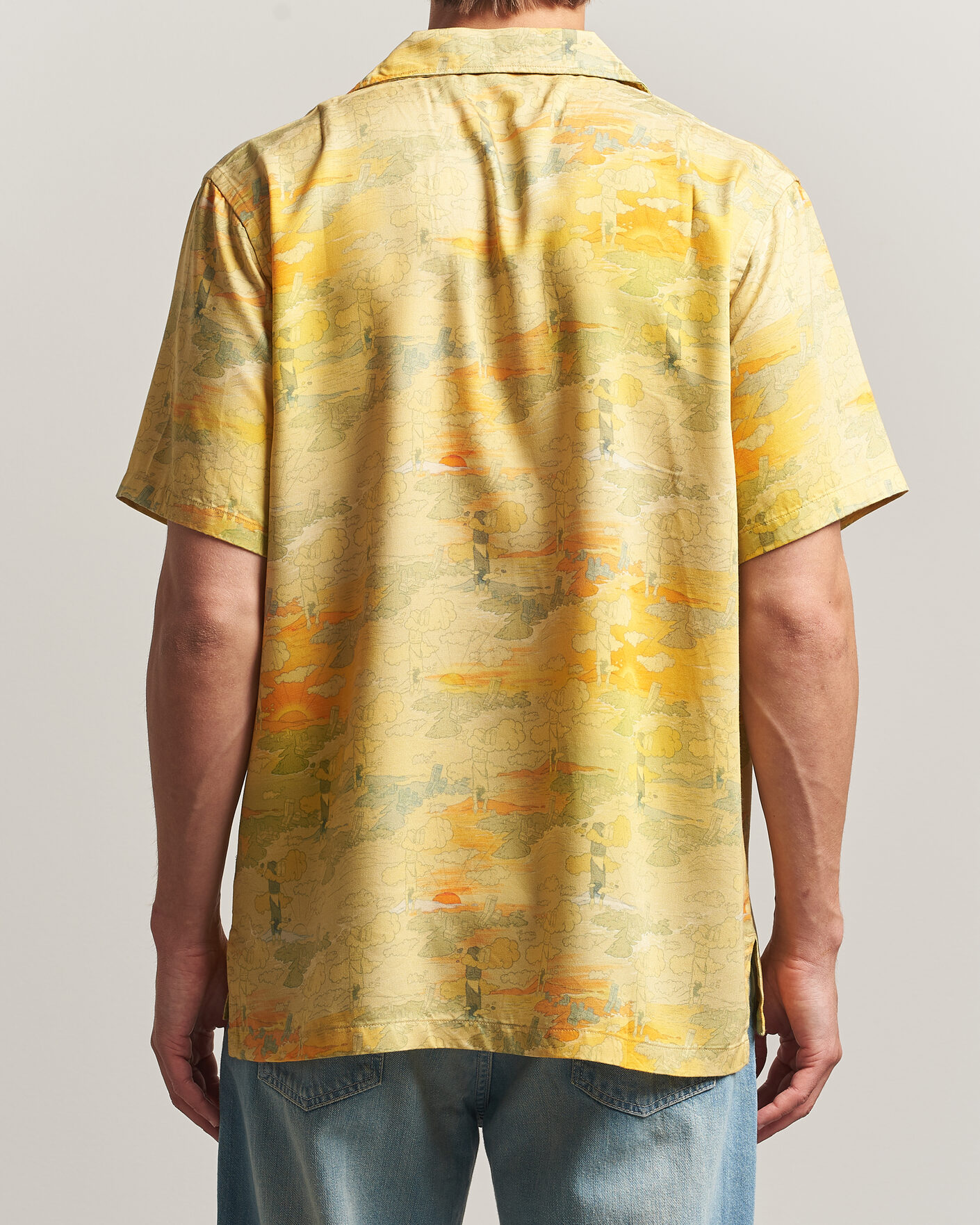 Herre | Skjorter | Nudie Jeans | Arvid Hawaii Shirt Drift Away