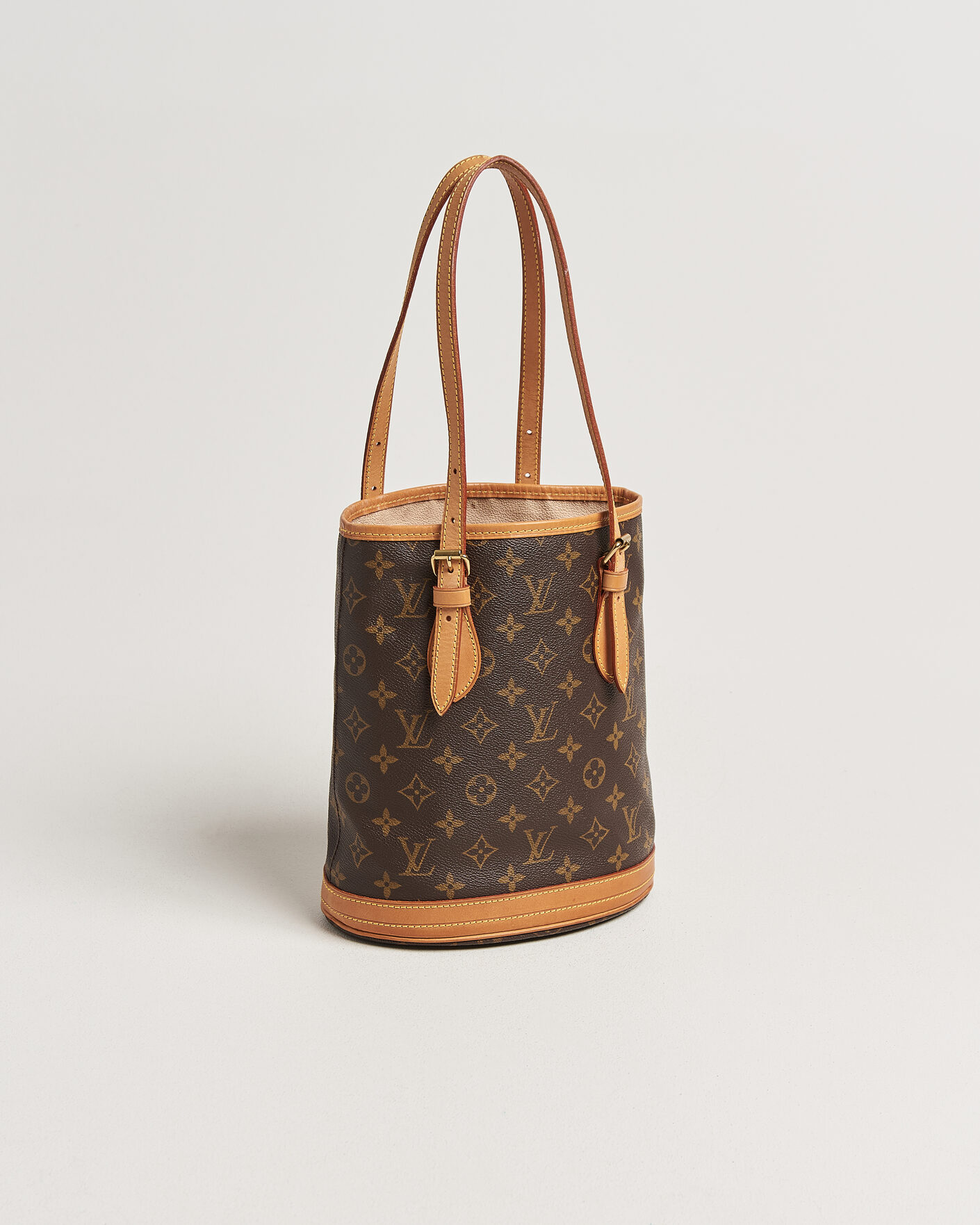 Herre | Pre-Owned & Vintage Bags | Louis Vuitton Pre-Owned | Bucket PM Bag Monogram