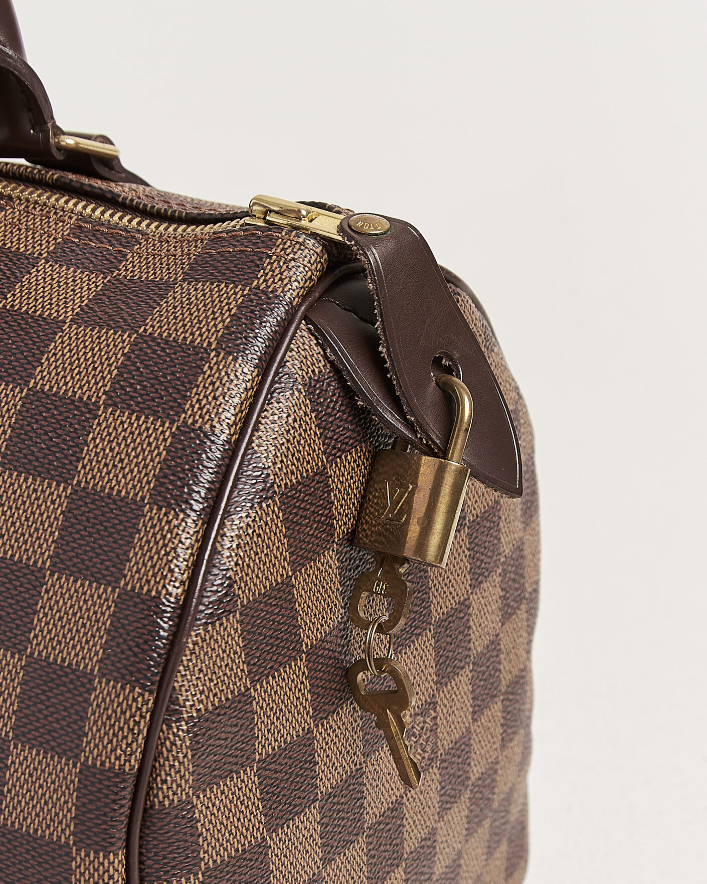 Herre | Pre-Owned & Vintage Bags | Louis Vuitton Pre-Owned | Speedy 30 Damier Ebene