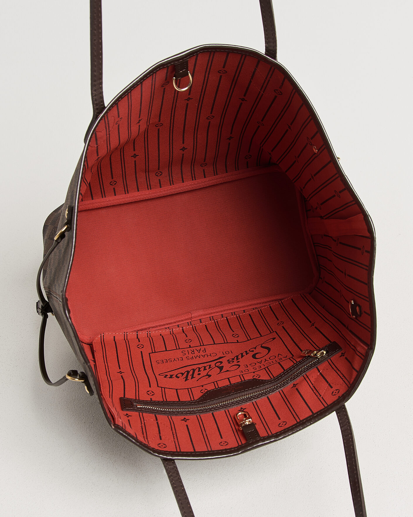 Herre | Pre-Owned & Vintage Bags | Louis Vuitton Pre-Owned | Neverfull MM Damier Ebene