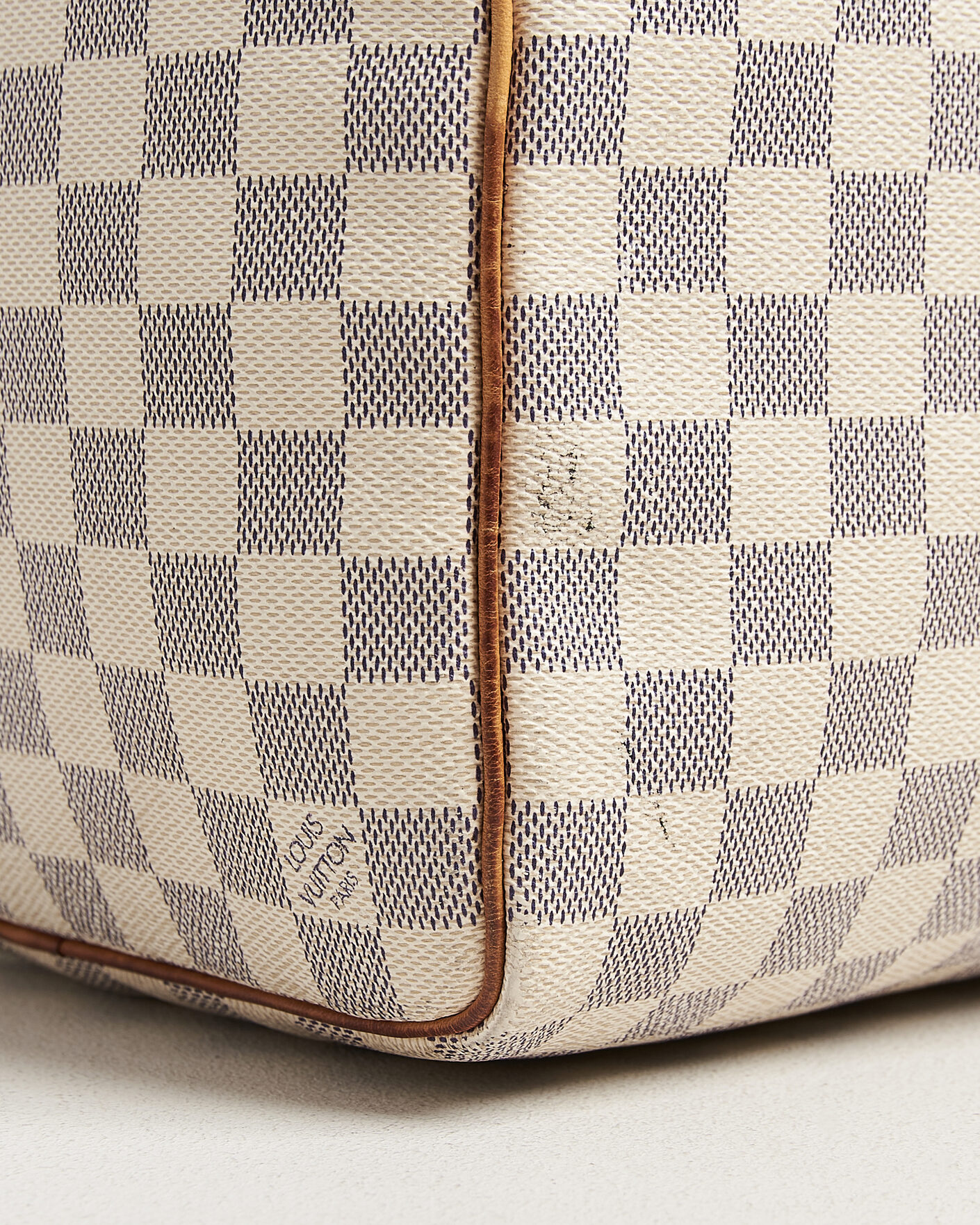 Herre | Pre-Owned & Vintage Bags | Louis Vuitton Pre-Owned | Keepall 50 Damier Azur