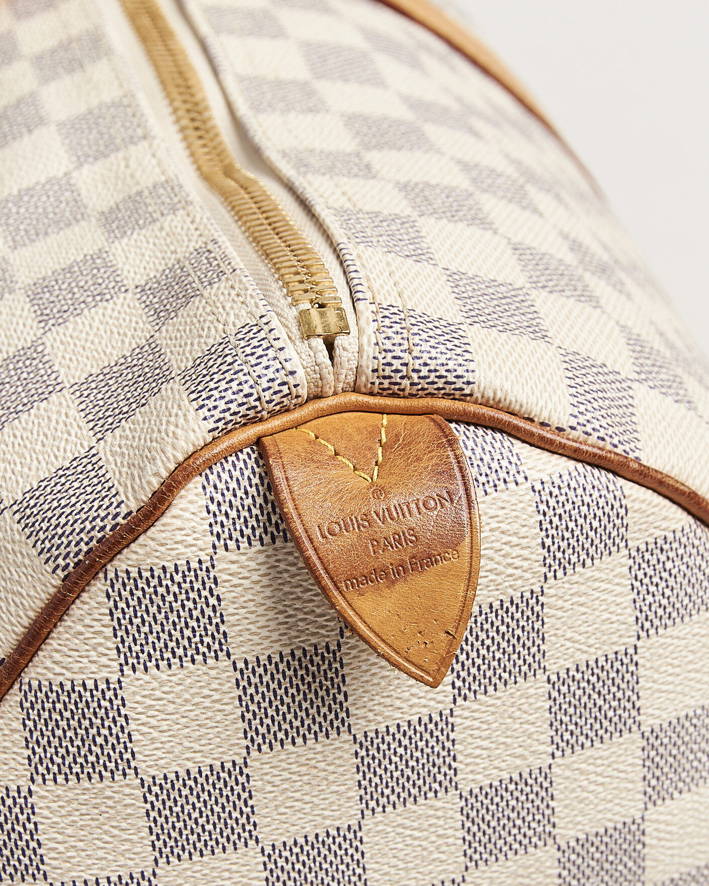 Herre | Pre-Owned & Vintage Bags | Louis Vuitton Pre-Owned | Keepall 50 Damier Azur