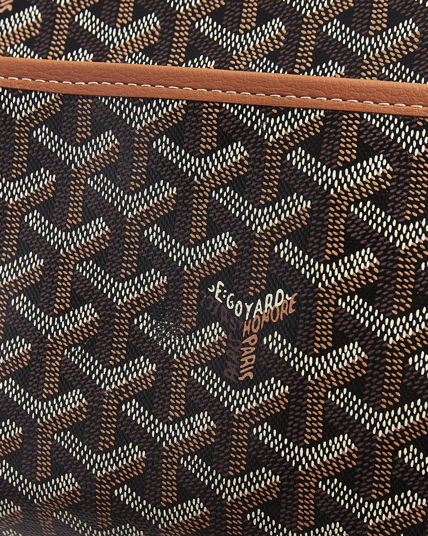 Herre | Pre-Owned & Vintage Bags | Goyard Pre-Owned | Jouvance MM Toiletry Bag Black