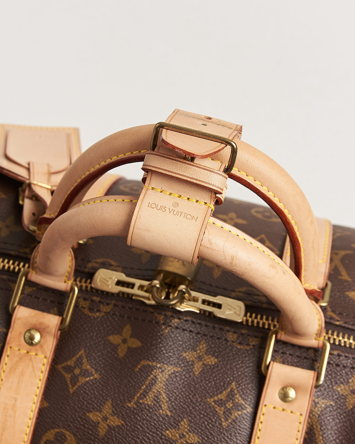Herre | Pre-Owned & Vintage Bags | Louis Vuitton Pre-Owned | Keepall 55 Bandouliére Monogram