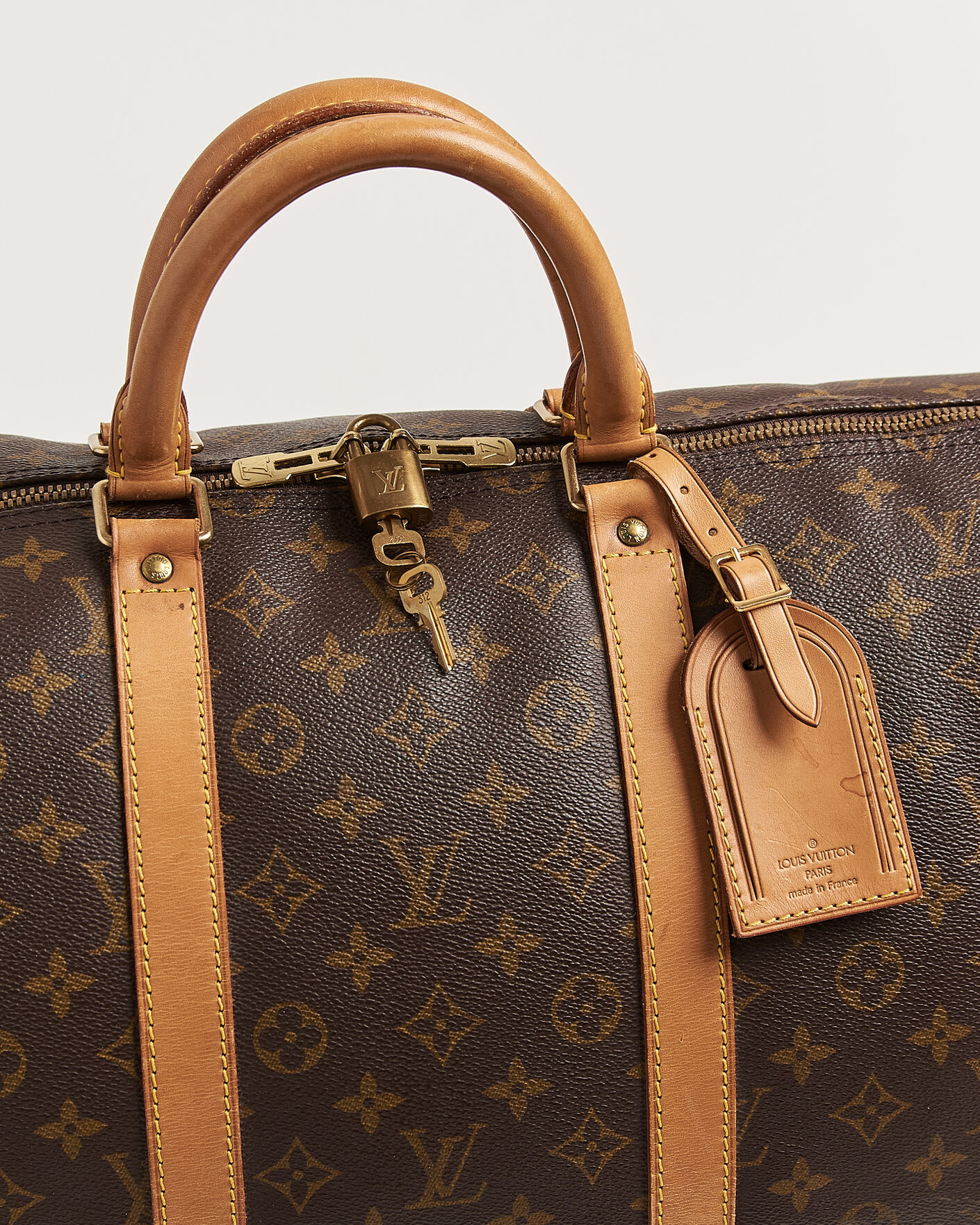 Herre | Pre-Owned & Vintage Bags | Louis Vuitton Pre-Owned | Keepall 55 Bandouliére Monogram