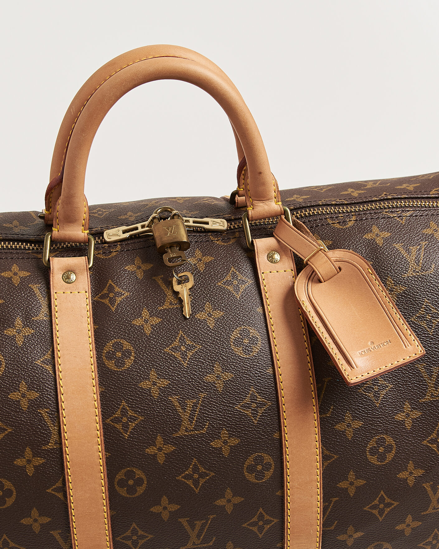 Herre | Louis Vuitton Pre-Owned Keepall 55 Bandouliére Monogram | Louis Vuitton Pre-Owned | Keepall 55 Bandouliére Monogram