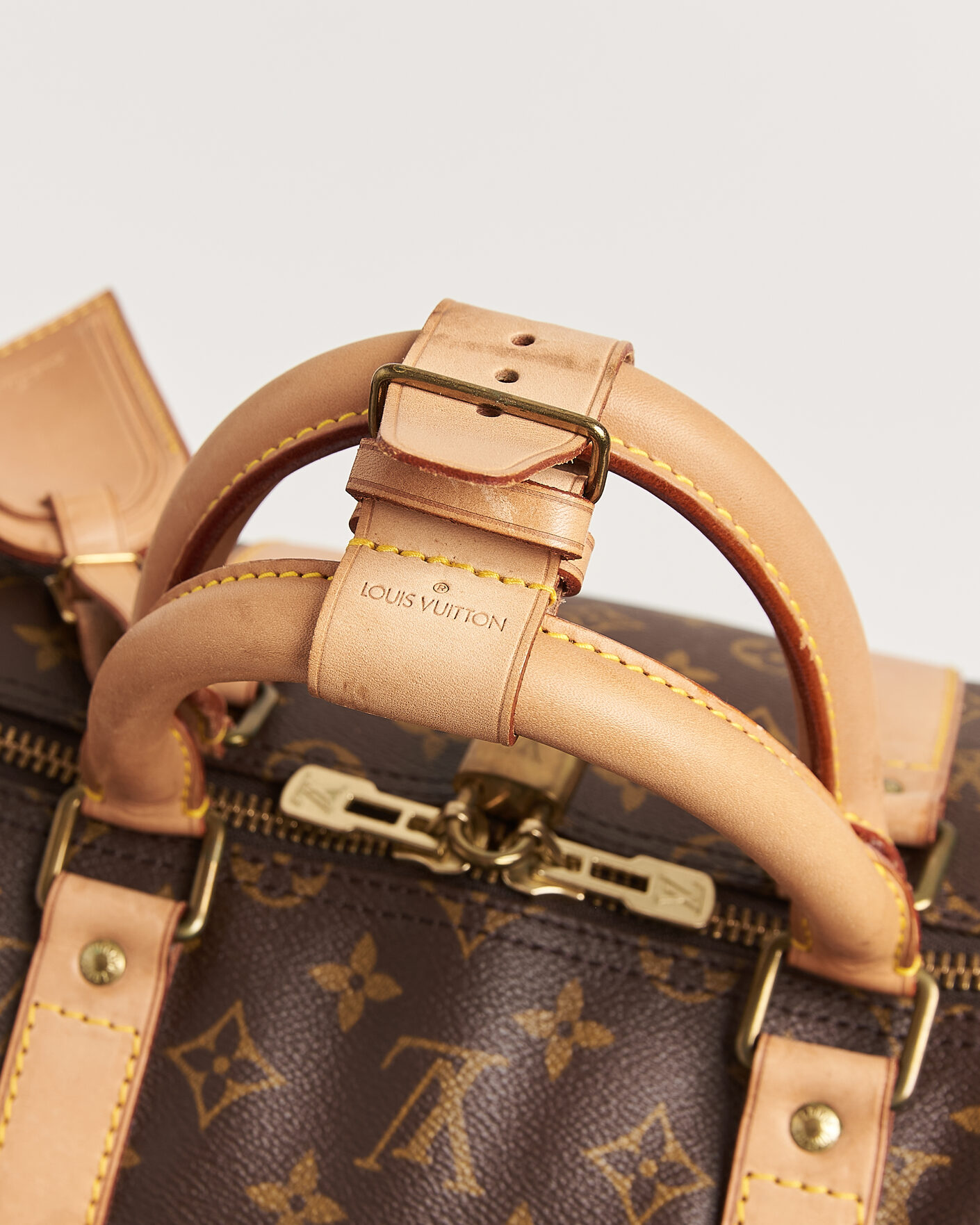 Herre | Louis Vuitton Pre-Owned Keepall 55 Bandouliére Monogram | Louis Vuitton Pre-Owned | Keepall 55 Bandouliére Monogram