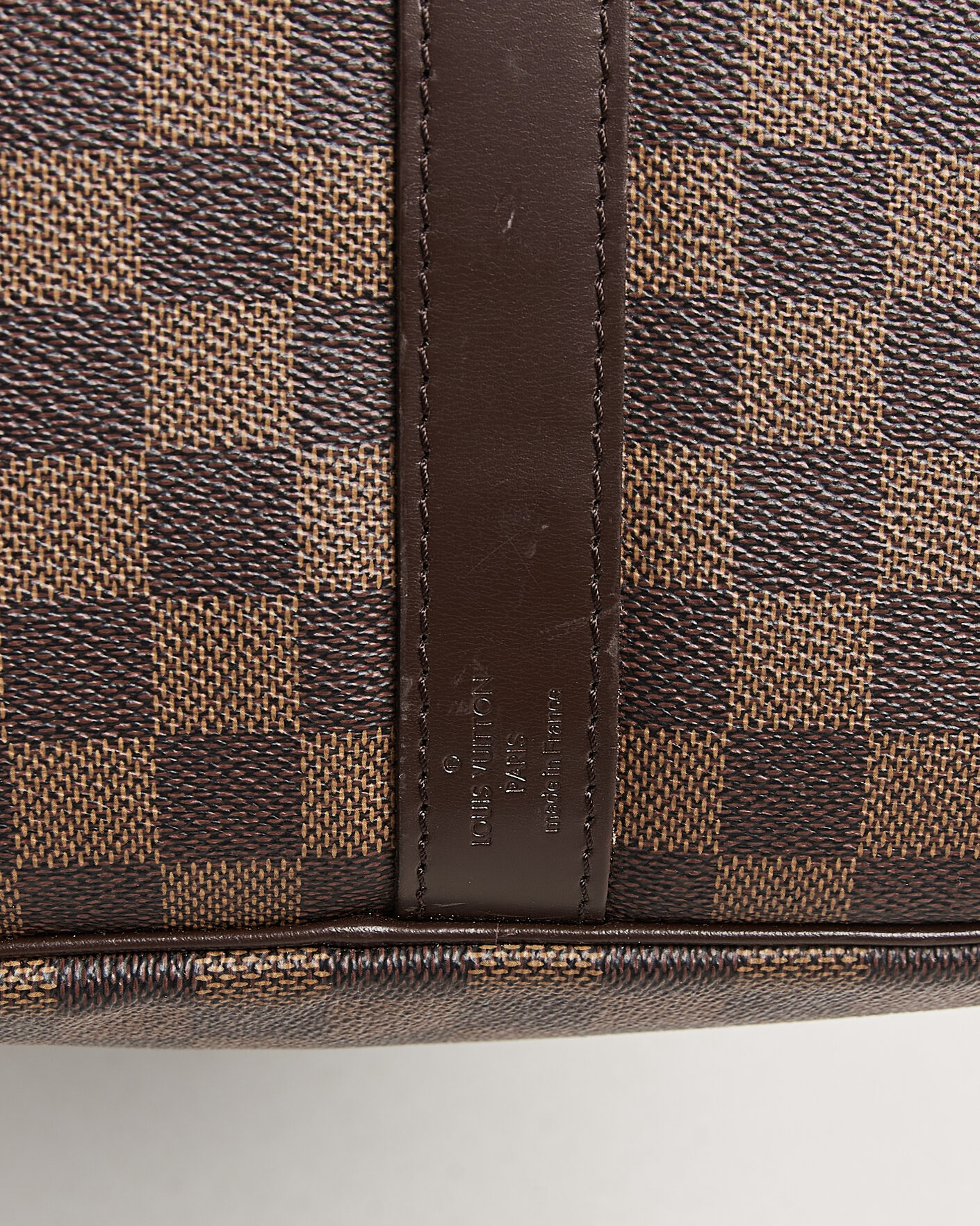 Herre | Pre-Owned & Vintage Bags | Louis Vuitton Pre-Owned | Keepall 55 Bandouliére Damier Ebene