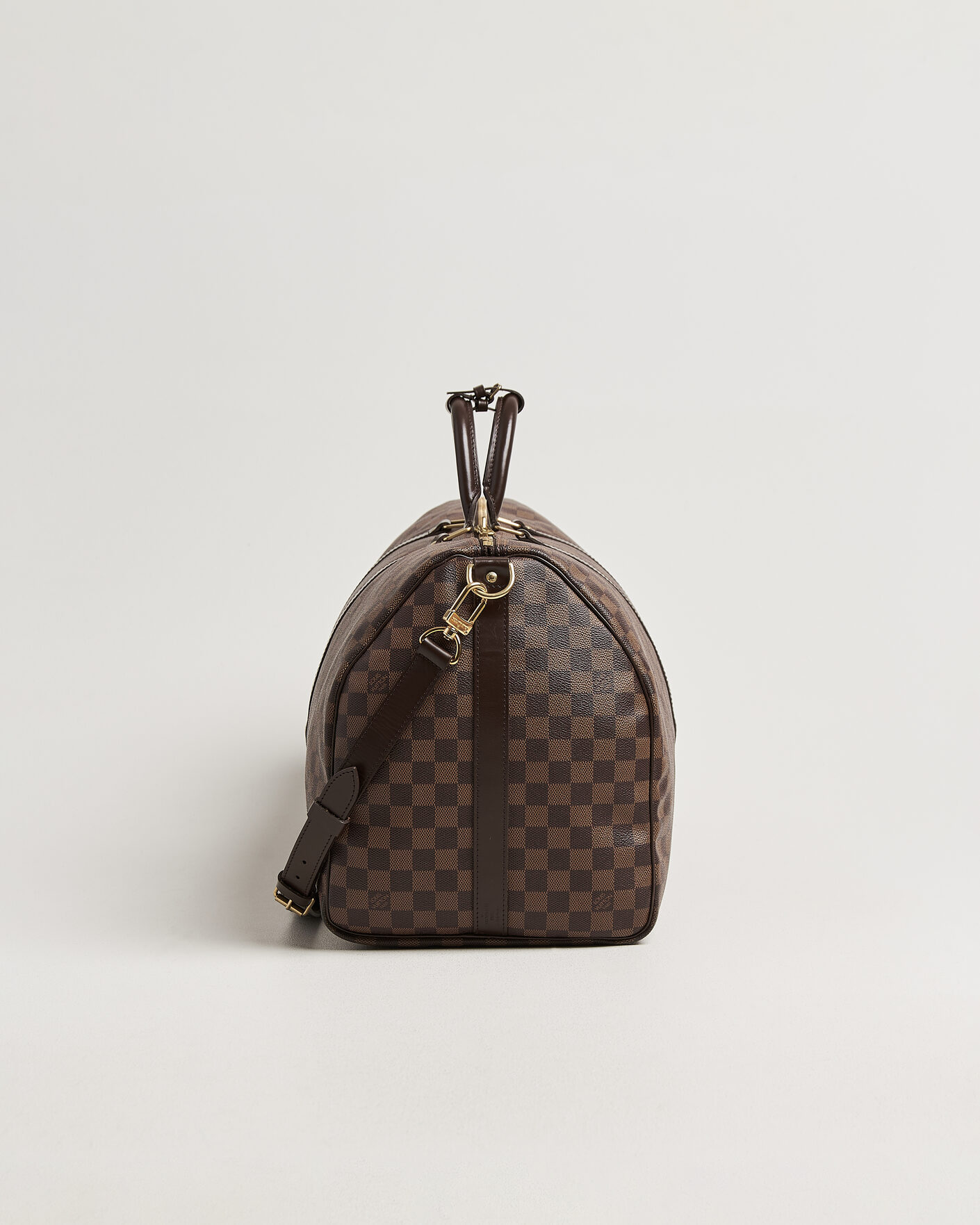 Herre | Pre-Owned & Vintage Bags | Louis Vuitton Pre-Owned | Keepall 55 Bandouliére Damier Ebene