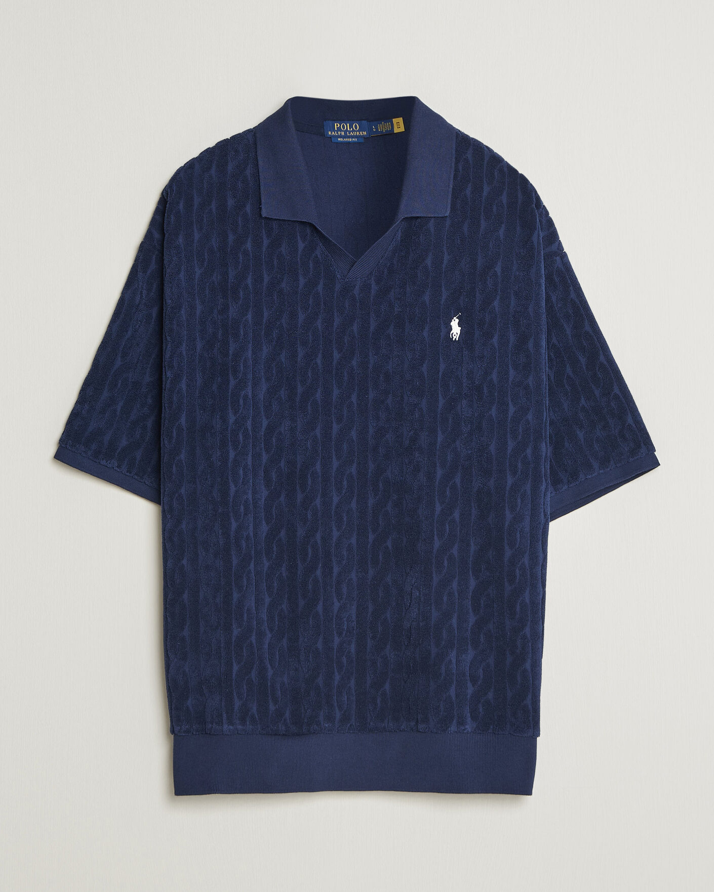 Herre | Polotrøjer | Polo Ralph Lauren | Knit Polo Newport Navy