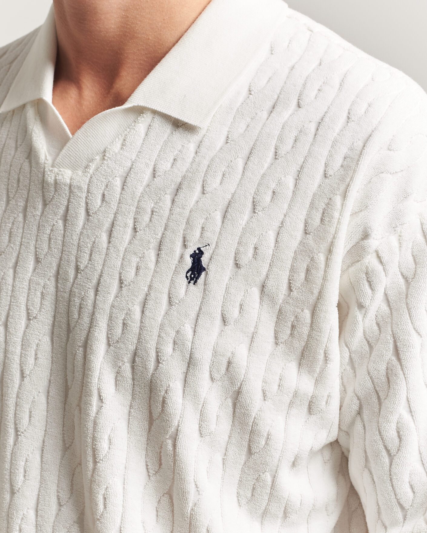 Herre | Polotrøjer | Polo Ralph Lauren | Knit Polo White