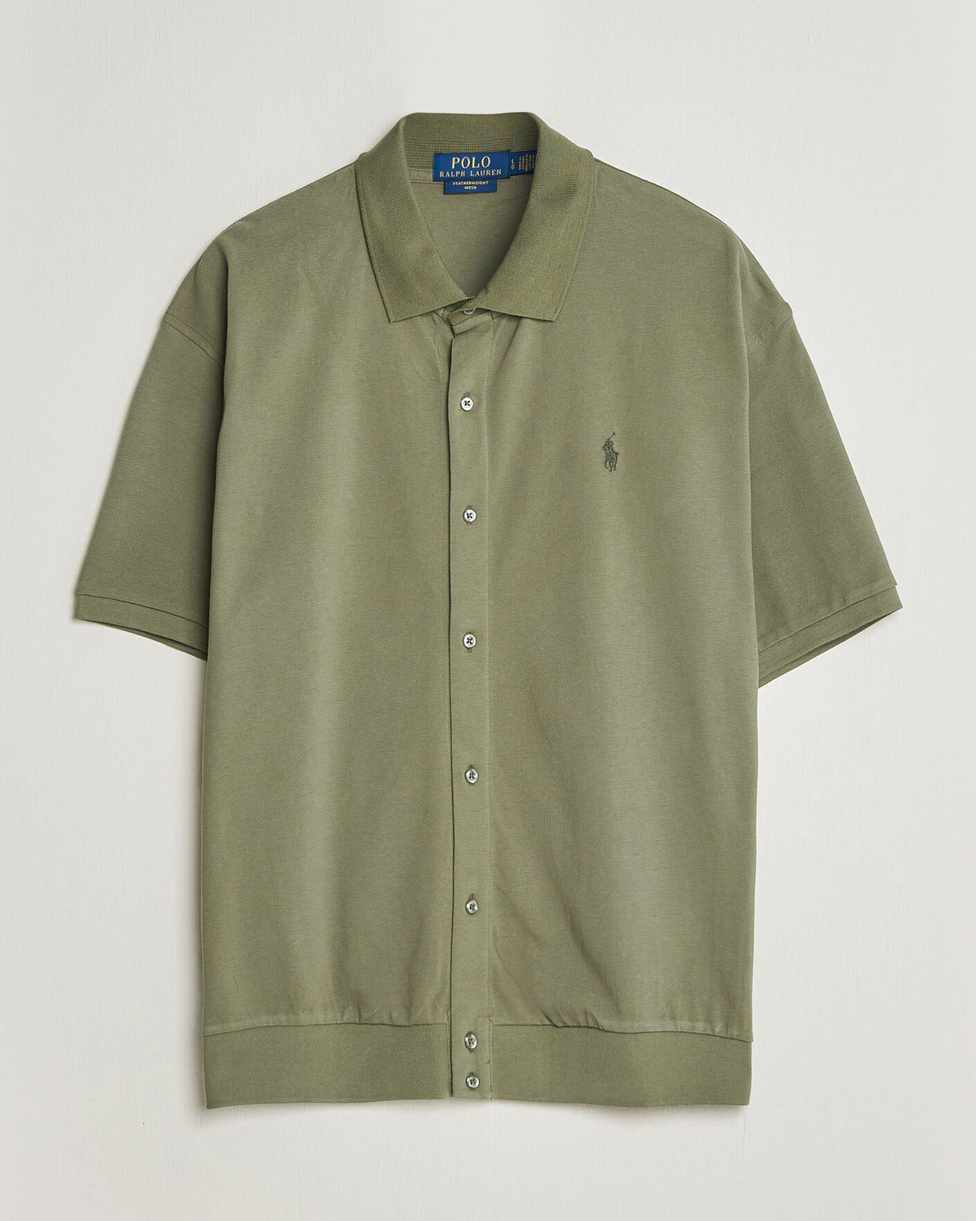 Herre | Polotrøjer | Polo Ralph Lauren | Buttoned Polo Cruise Olive