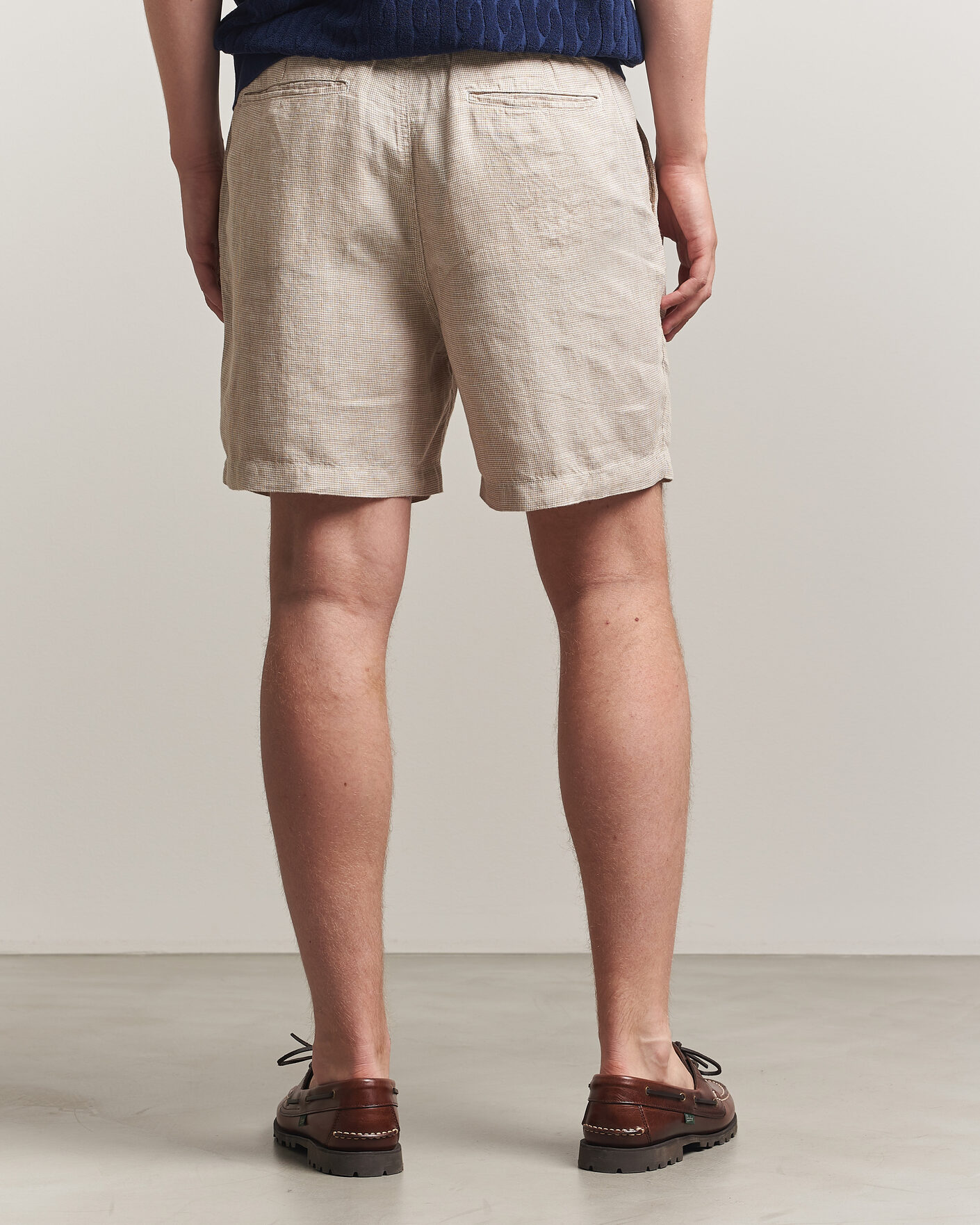 Herre | Shorts | Polo Ralph Lauren | Woven Linen Shorts Coastal Beige White