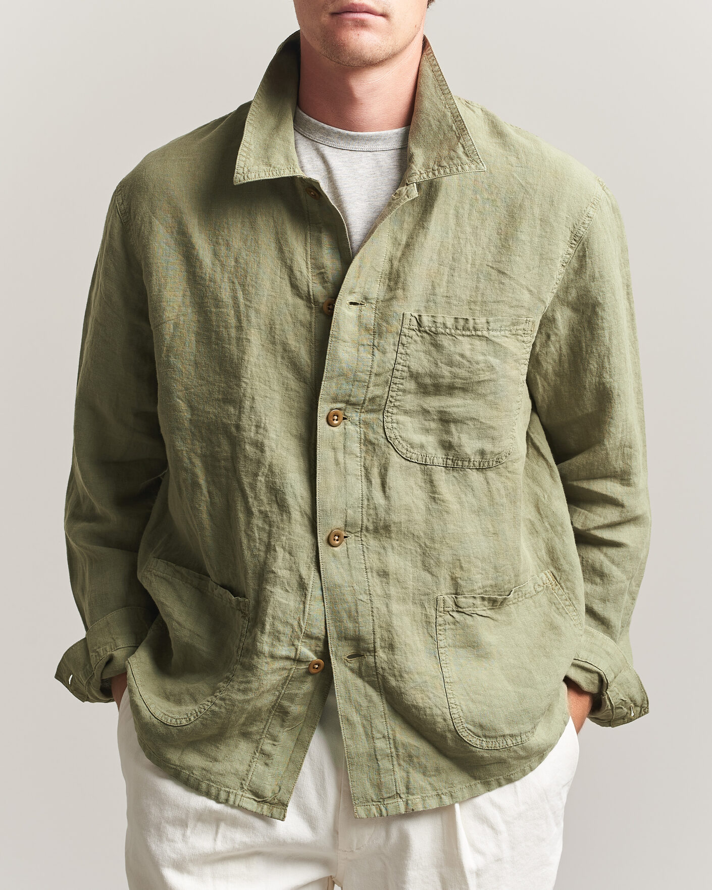 Herre | Jakker | Polo Ralph Lauren | Chore Unlined Field Jacket Sage Green