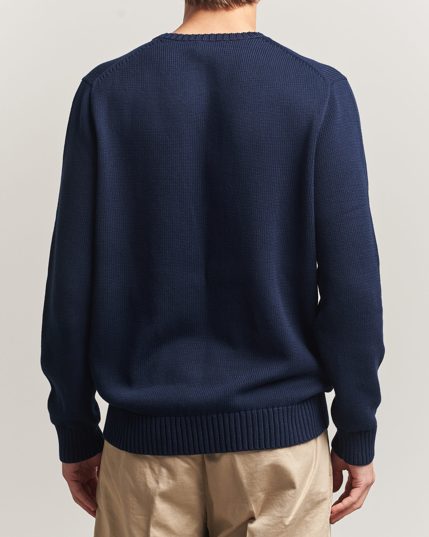 Herre | Trøjer | Polo Ralph Lauren | Cotton Crew Neck Pullover Hunter Navy