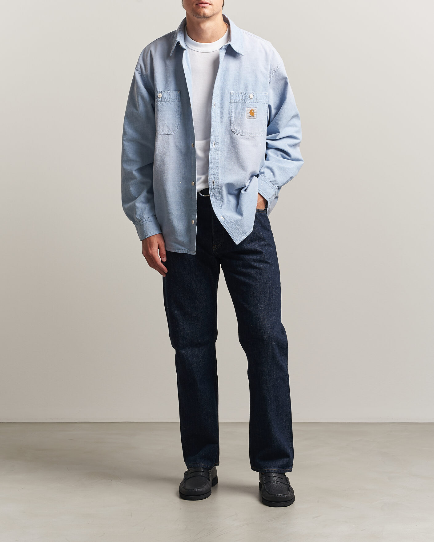 Herre | Skjorter | Carhartt WIP | Painter Shirt Winston Chambray Blue