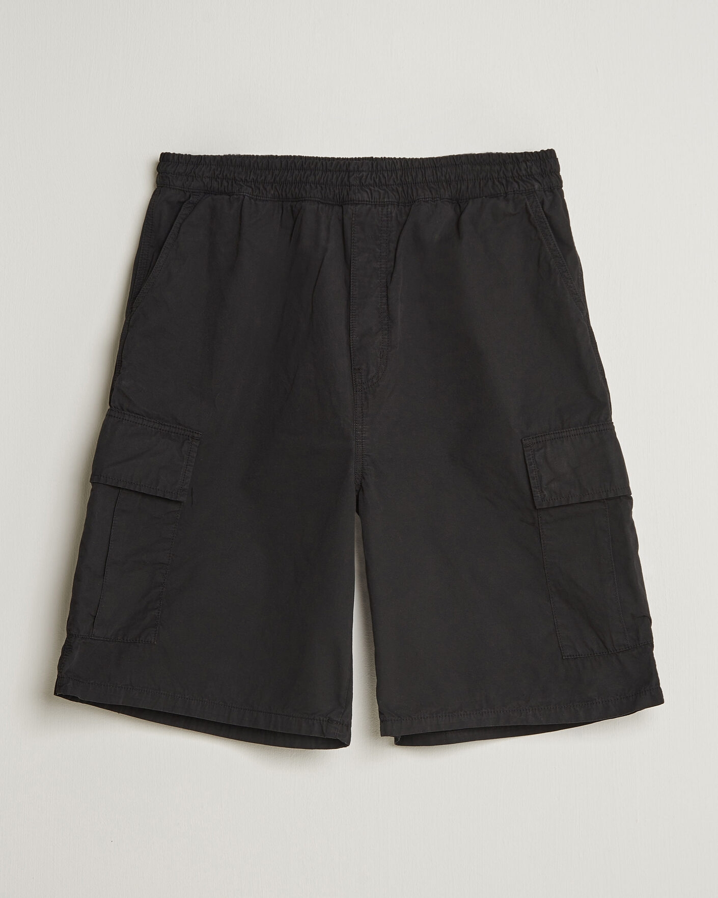Herre | Shorts | Carhartt WIP | Mandler Cargo Cotton Poplin Shorts Black