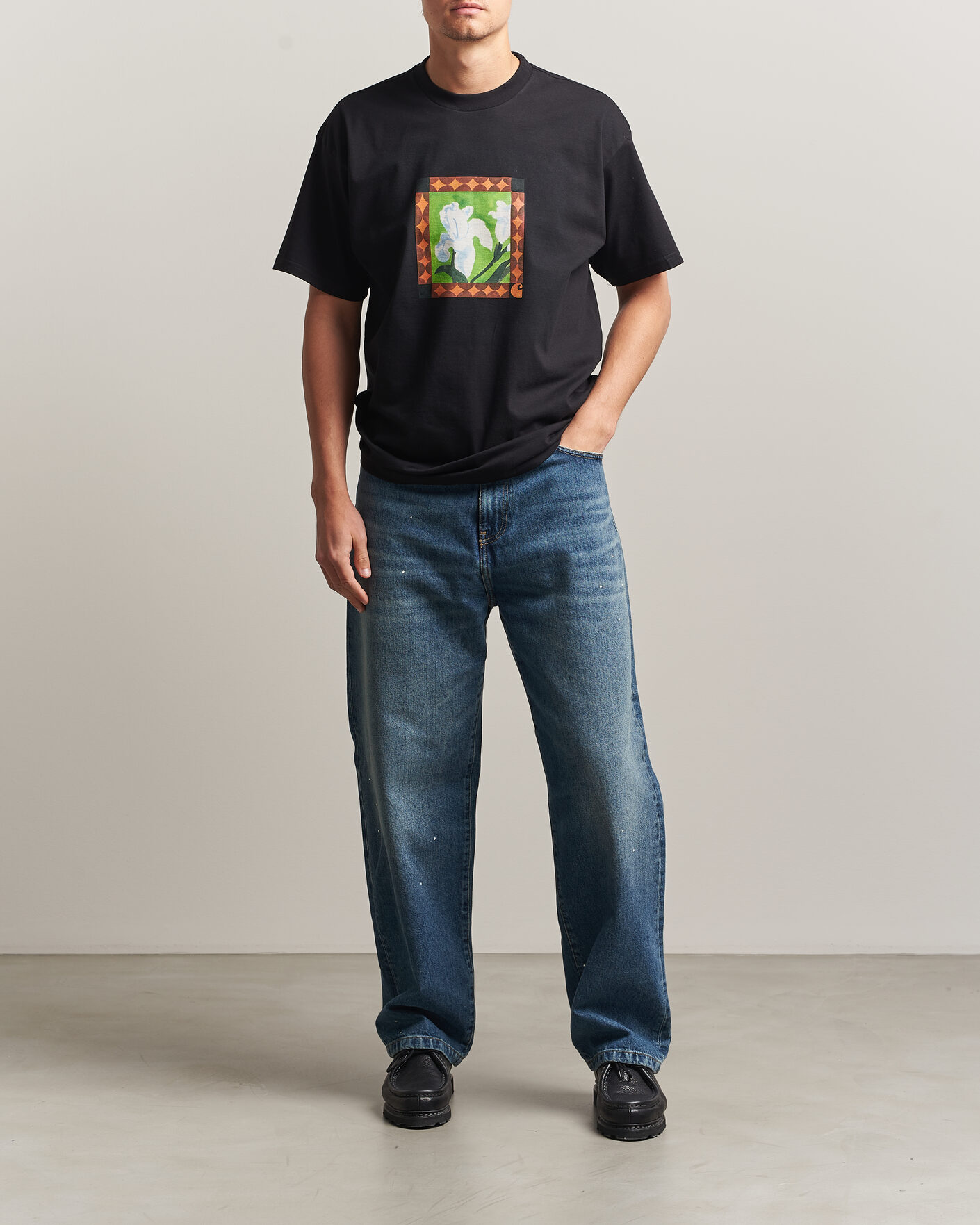 Herre | Jeans | Carhartt WIP | Landon Distressed Pant Blue