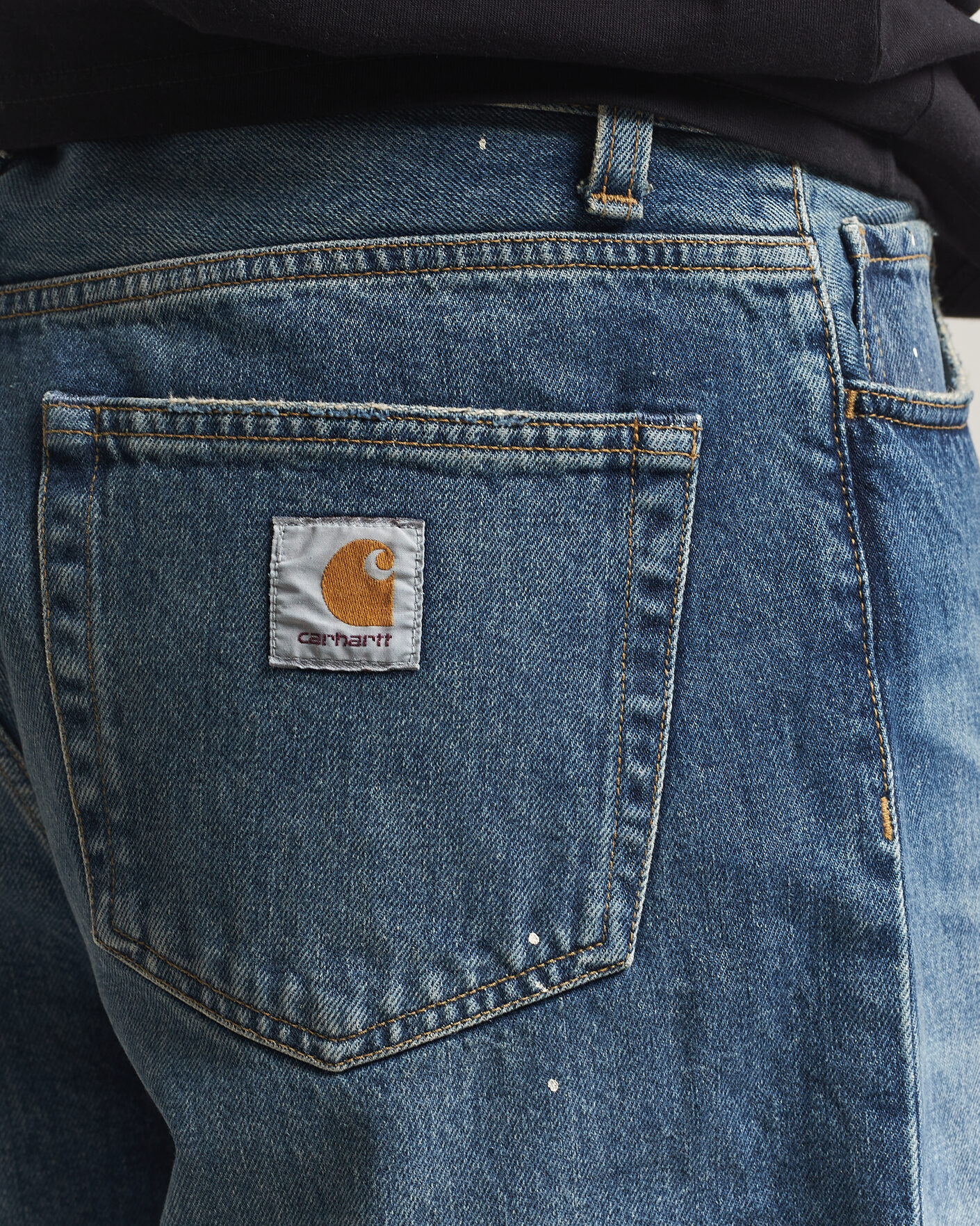 Herre | Jeans | Carhartt WIP | Landon Distressed Pant Blue