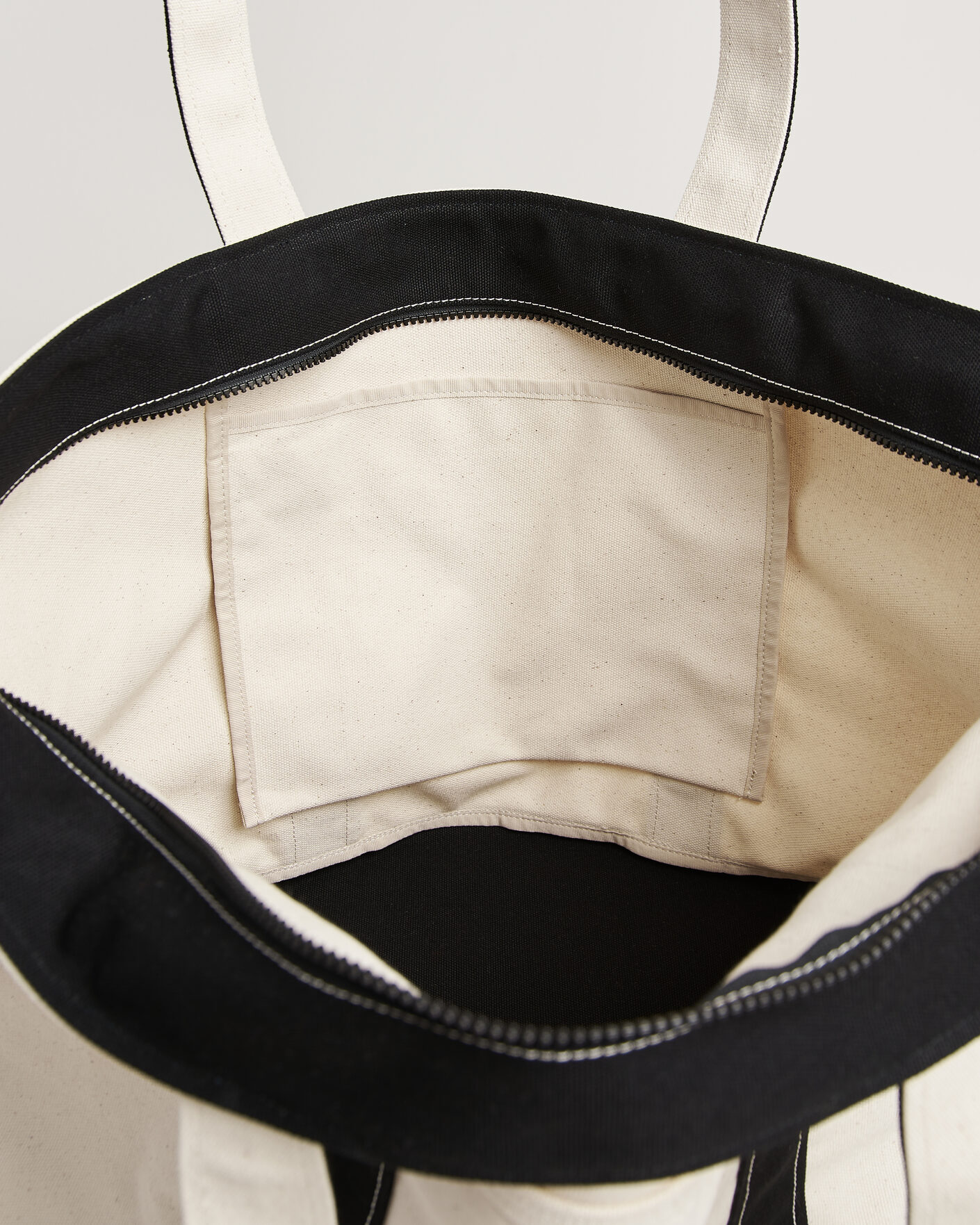 Herre | Tasker | Carhartt WIP | Canvas Beach Tote Natural/Black