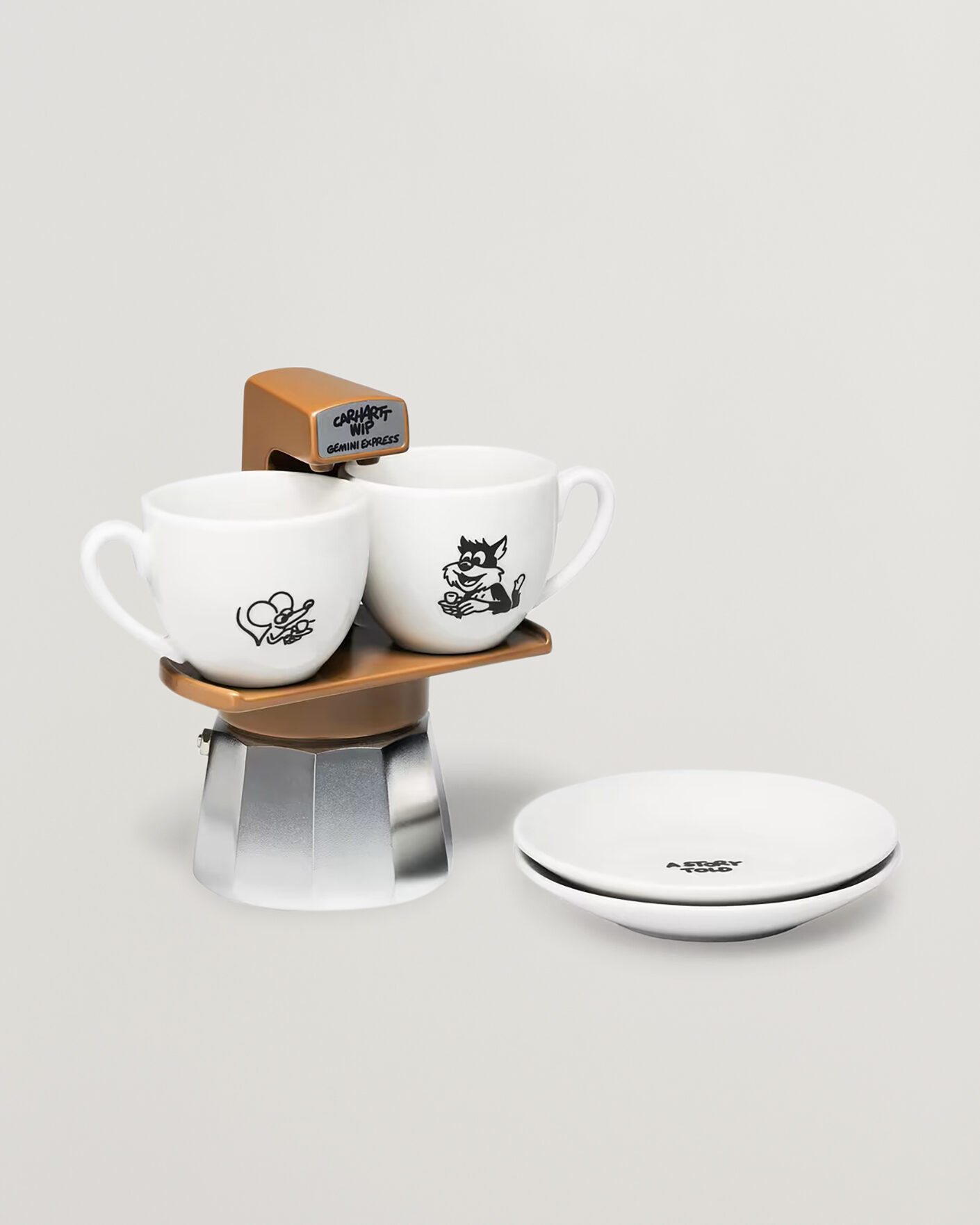 Herre | Til hjemmet | Carhartt WIP | Gemini Express Coffee Break Espresso Maker Brown