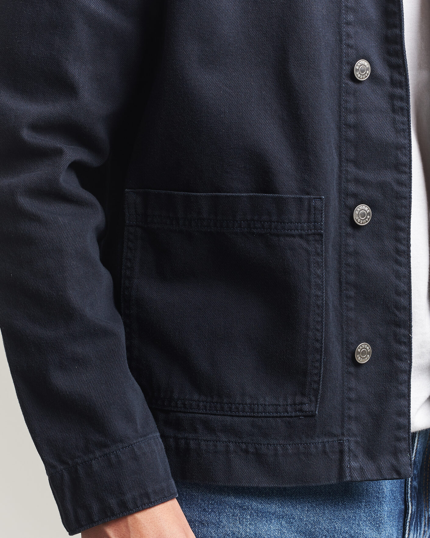 Herre | Skjorter | Samsøe Samsøe | New Worker Overshirt Salute Navy
