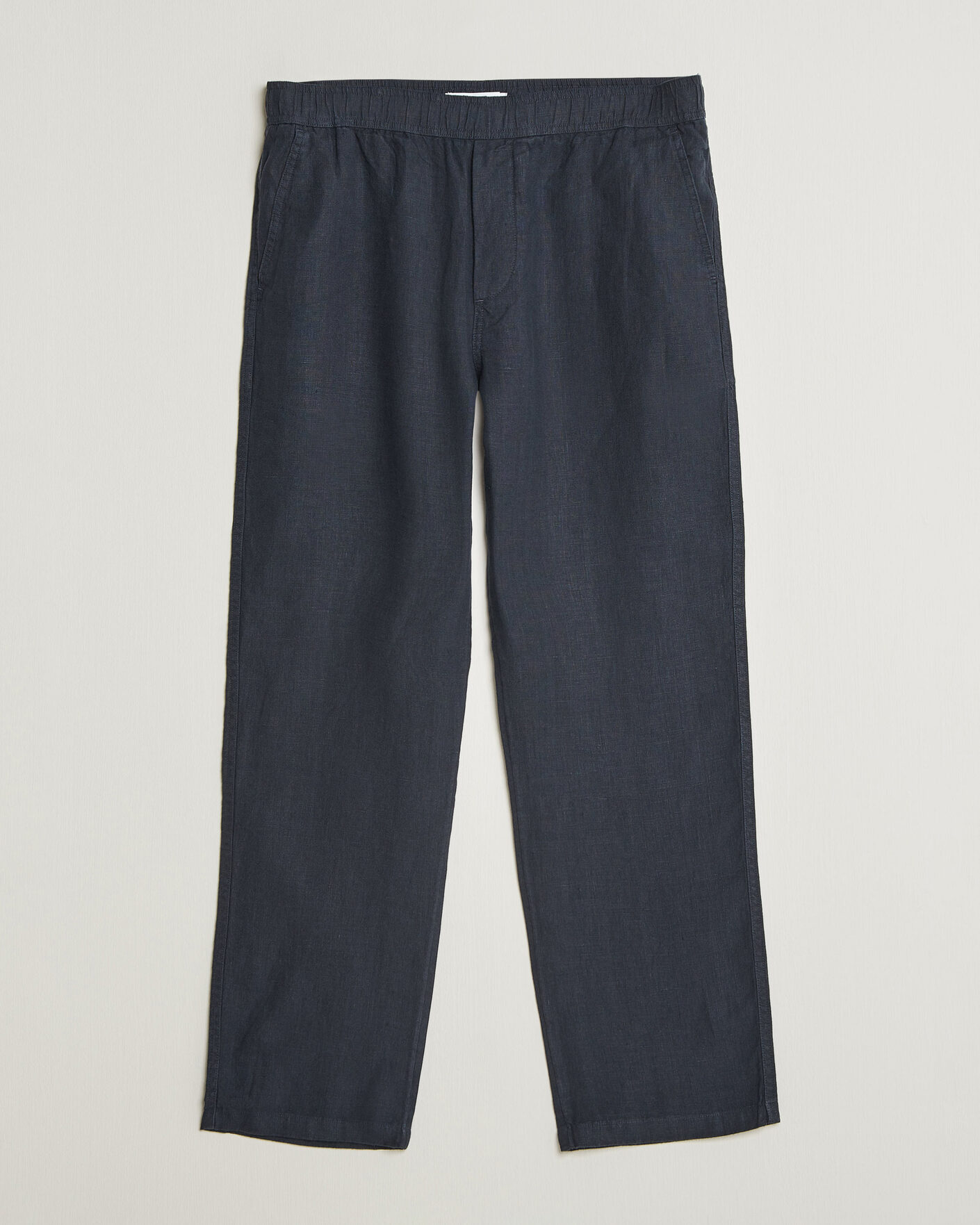 Herre | Bukser | Samsøe Samsøe | Jabari Linen Drawstring Trousers Salute Navy