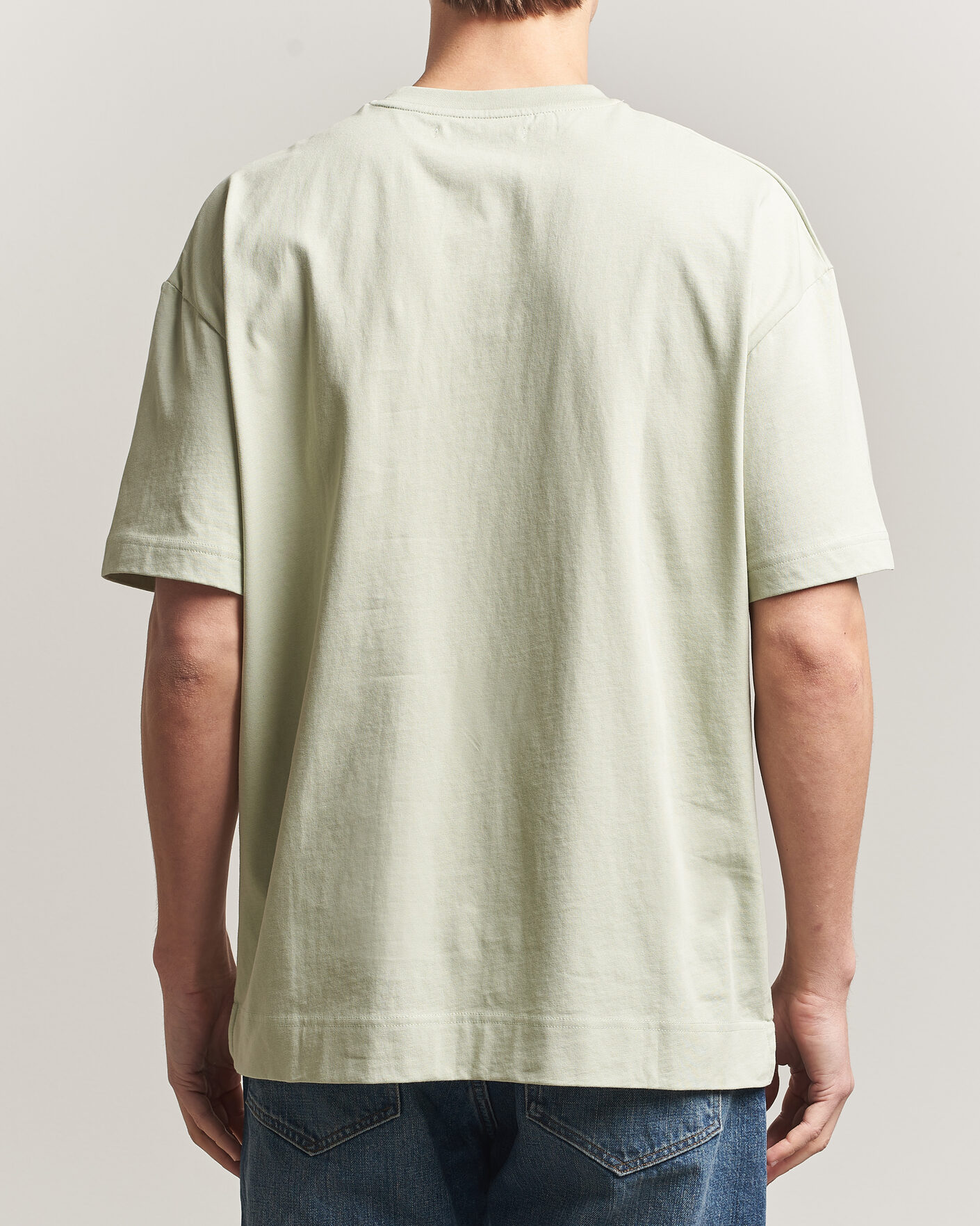 Herre | T-Shirts | Samsøe Samsøe | Joel Organic Cotton T-Shirt Desert Sage