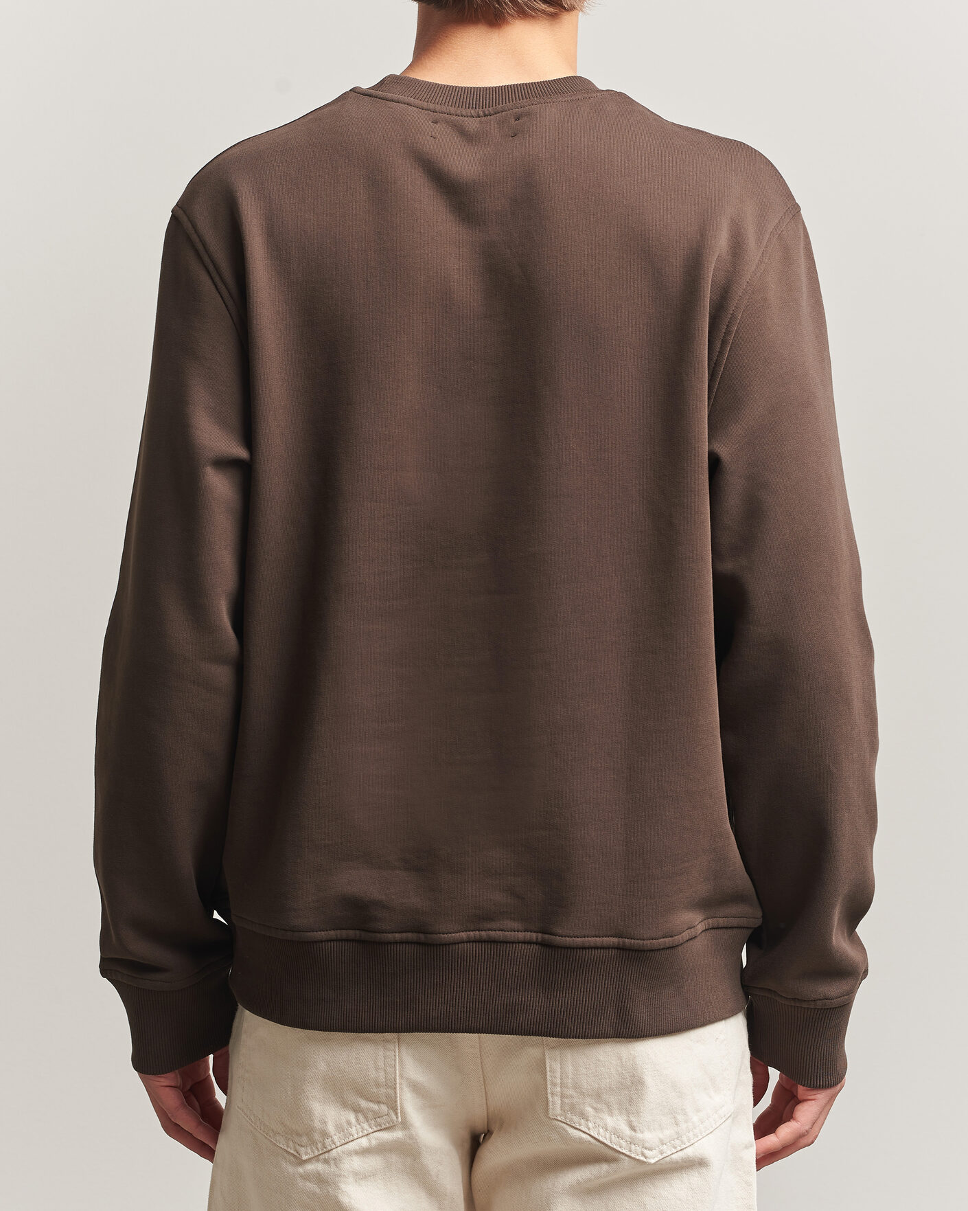 Herre | Trøjer | Samsøe Samsøe | Joel Organic Cotton Sweatshirt Turkish Coffee