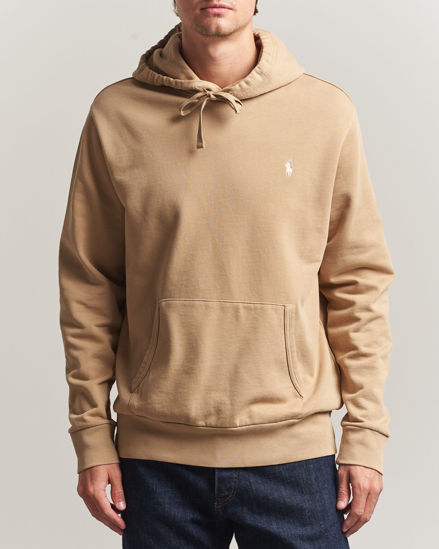 Herre | Trøjer | Polo Ralph Lauren | Loopback Terry Hood Vintage Khaki