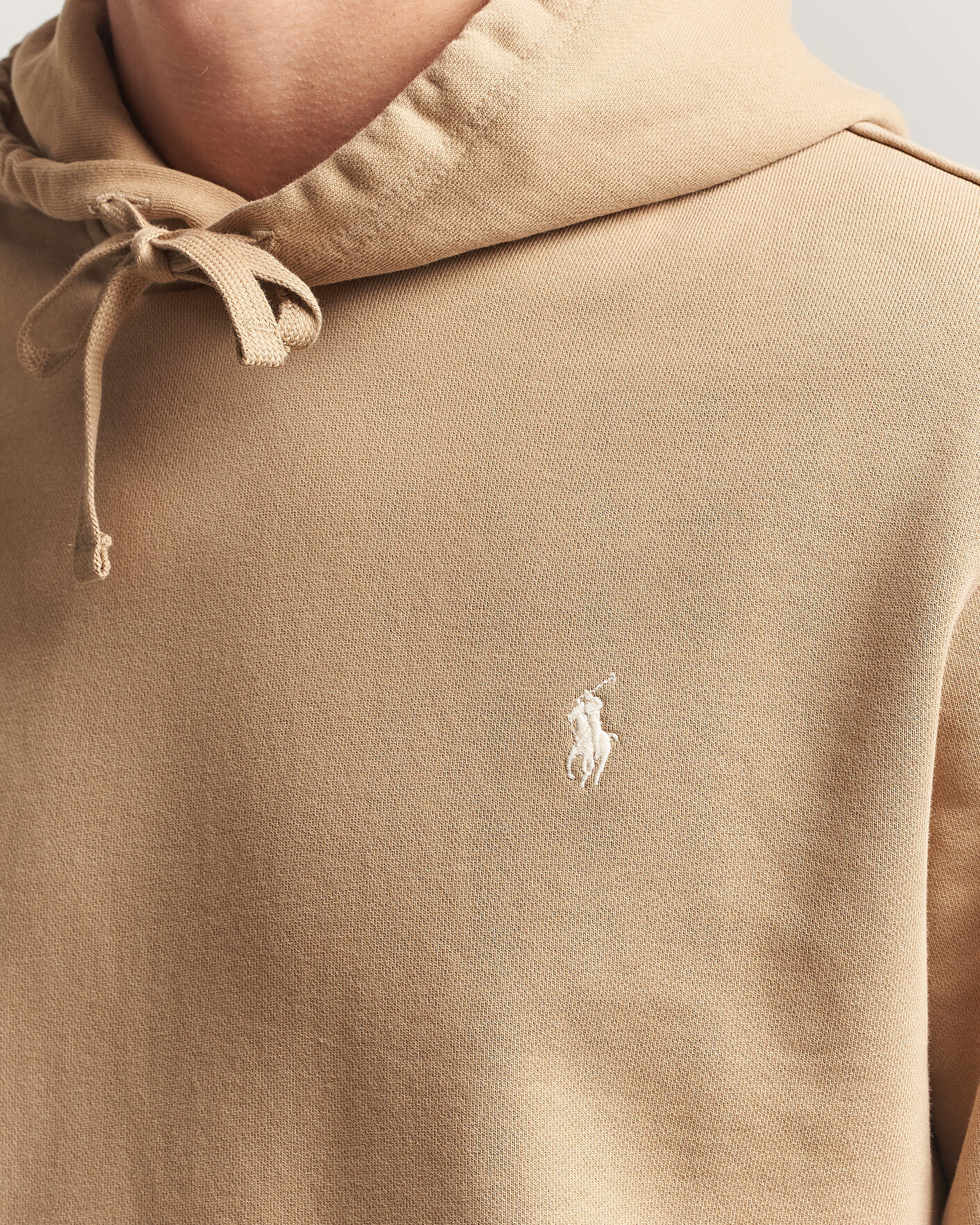 Herre | Trøjer | Polo Ralph Lauren | Loopback Terry Hood Vintage Khaki