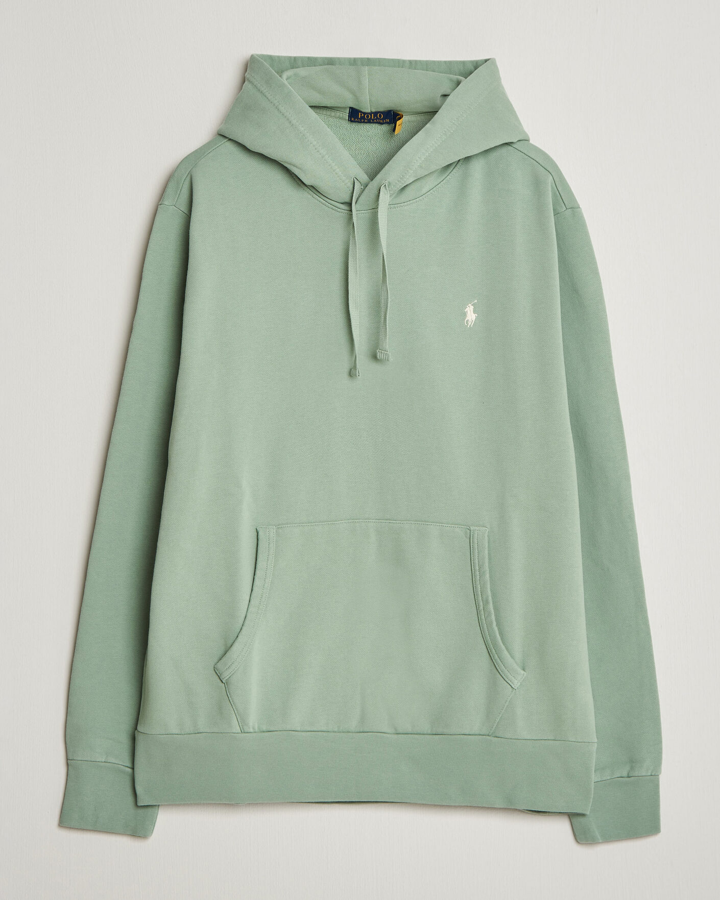 Herre | Trøjer | Polo Ralph Lauren | Loopback Terry Hood Light Green