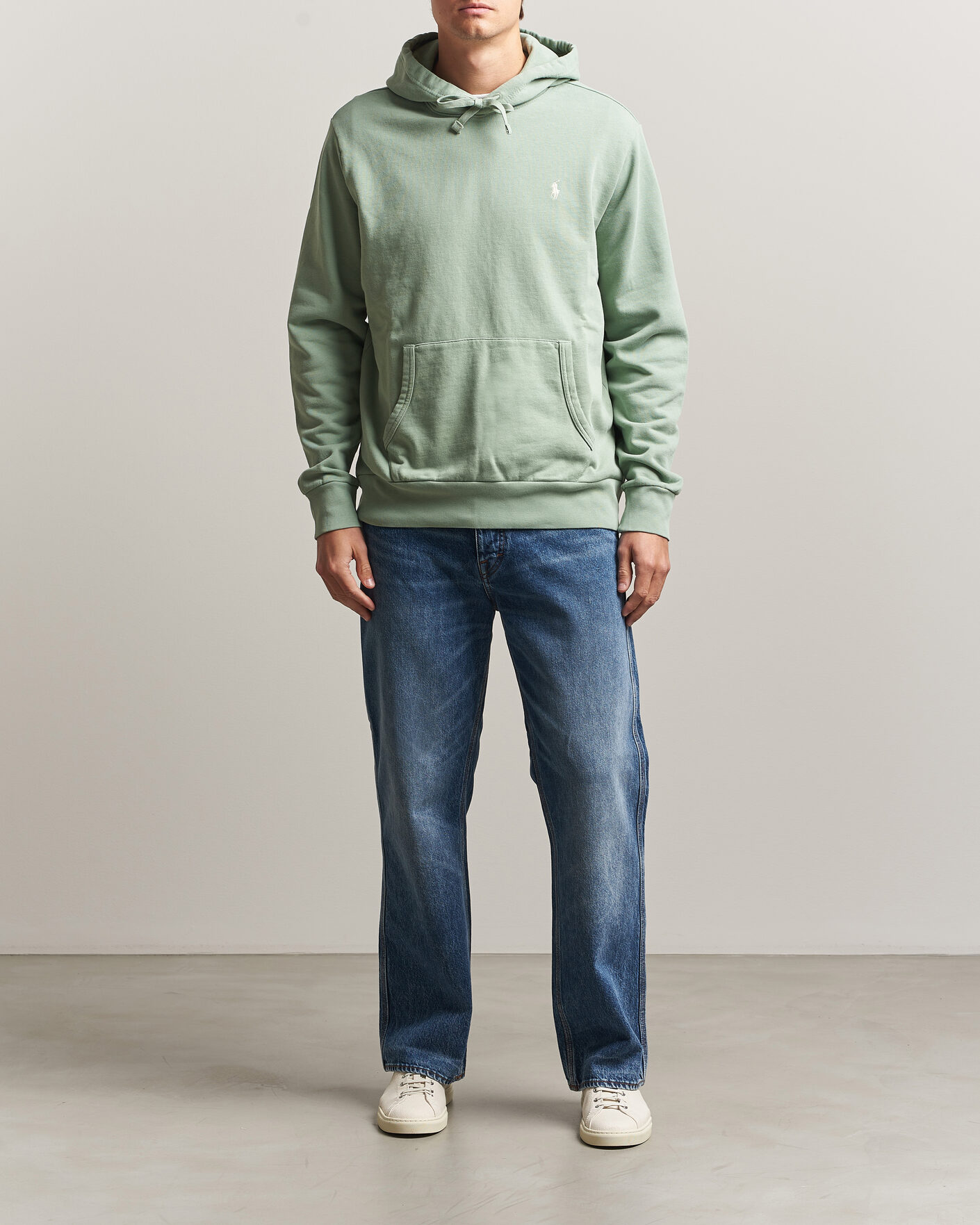 Herre | Trøjer | Polo Ralph Lauren | Loopback Terry Hood Light Green