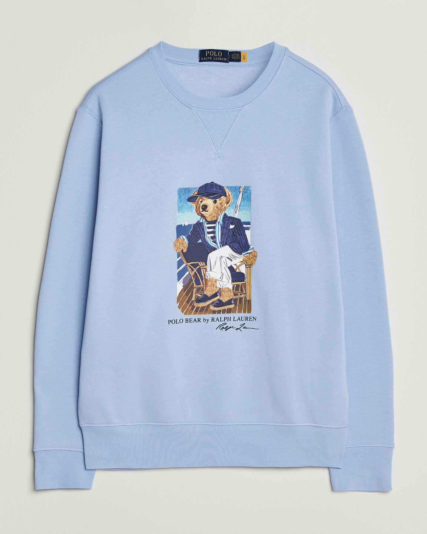 Herre | Trøjer | Polo Ralph Lauren | Newport Bear Sweatshirt Office Blue