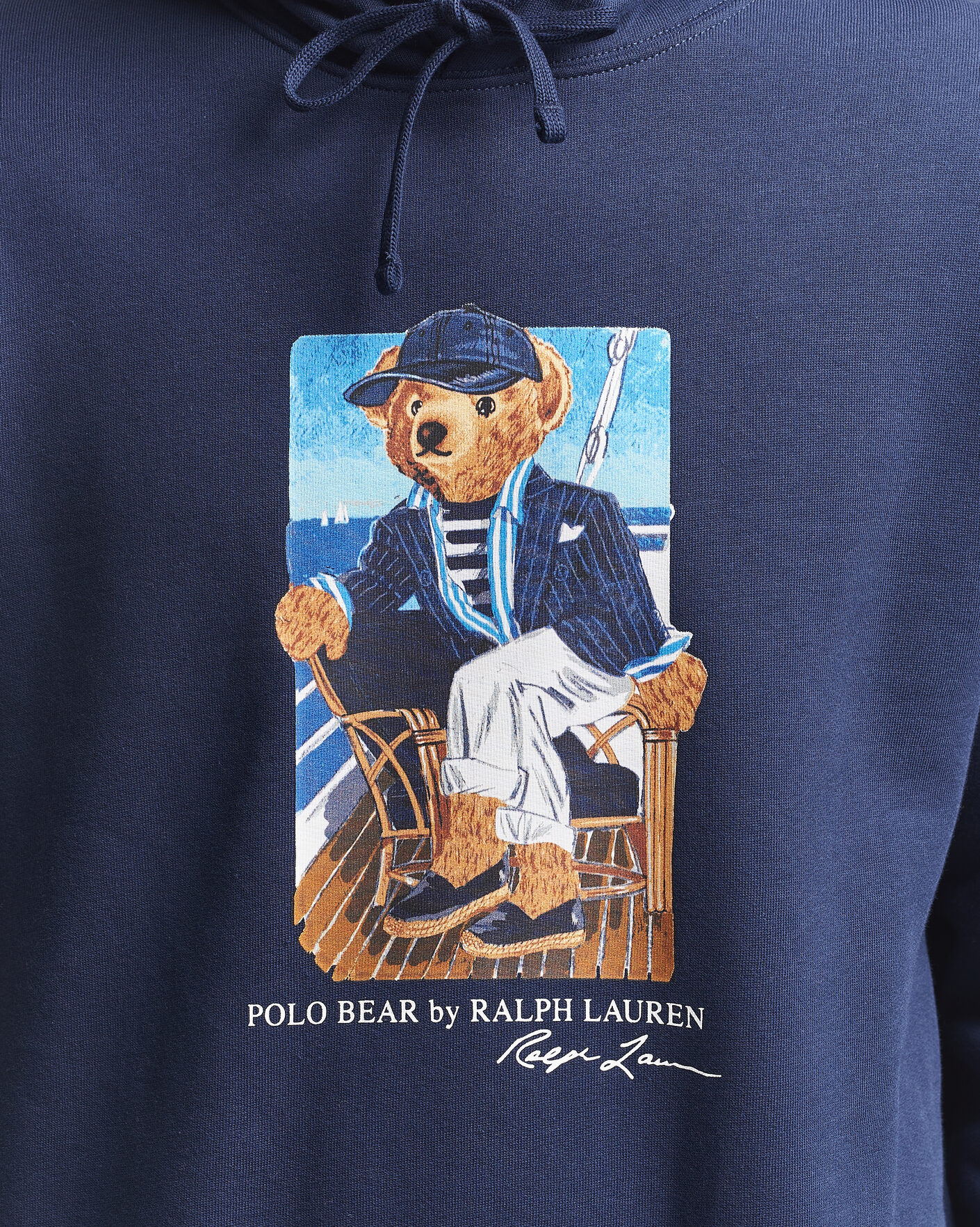 Herre | Trøjer | Polo Ralph Lauren | Newport Bear Hoodie Navy