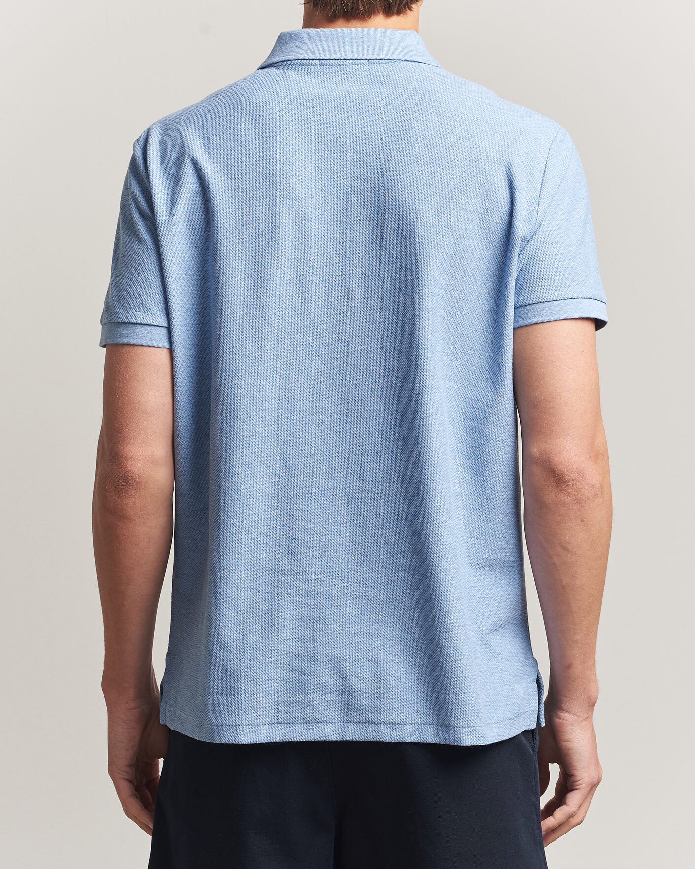 Herre | Polotrøjer | Polo Ralph Lauren | Honeycomb Texture Polo Isle Heather