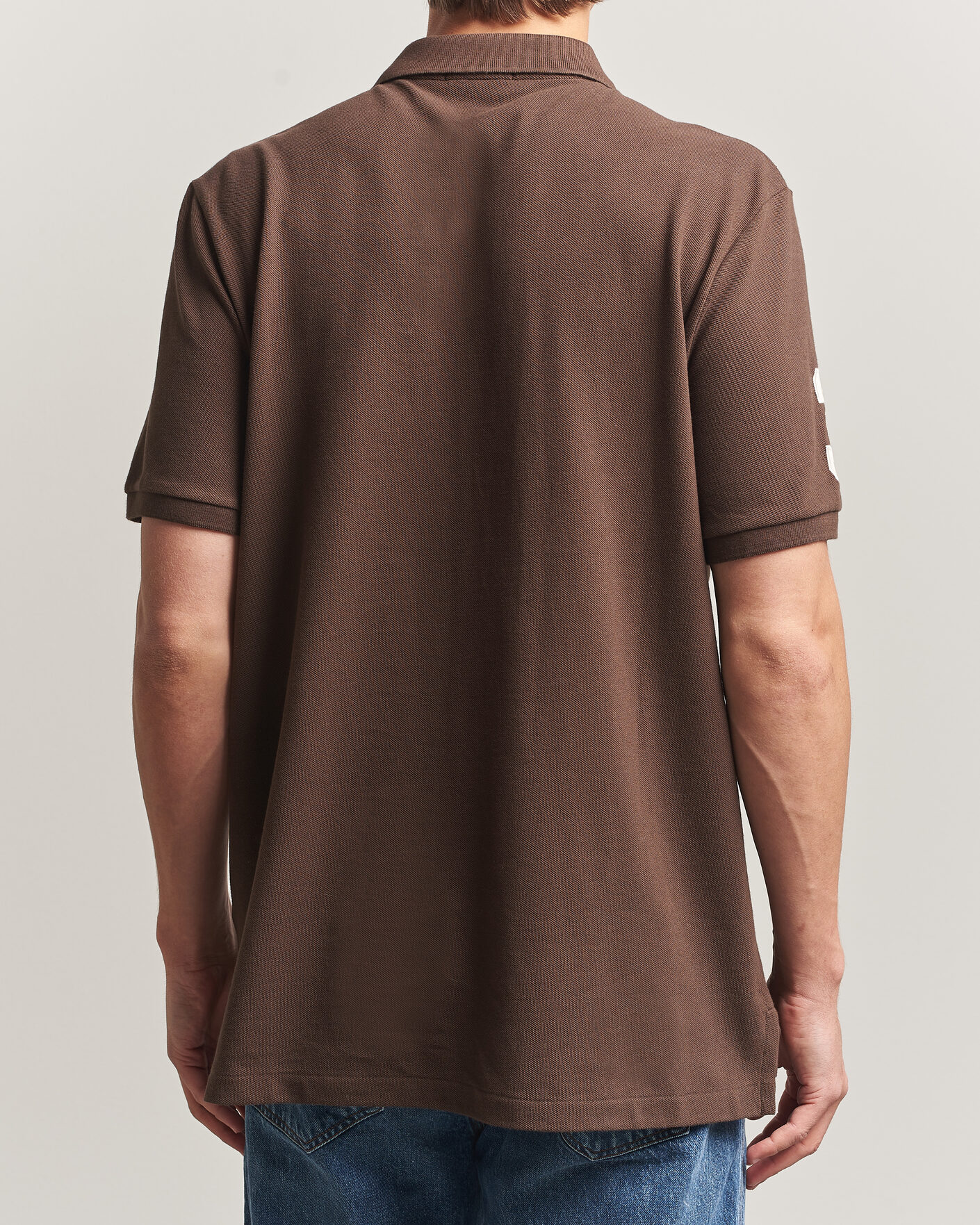 Herre | Polotrøjer | Polo Ralph Lauren | Classic Fit Team Polo Nutmeg Brown