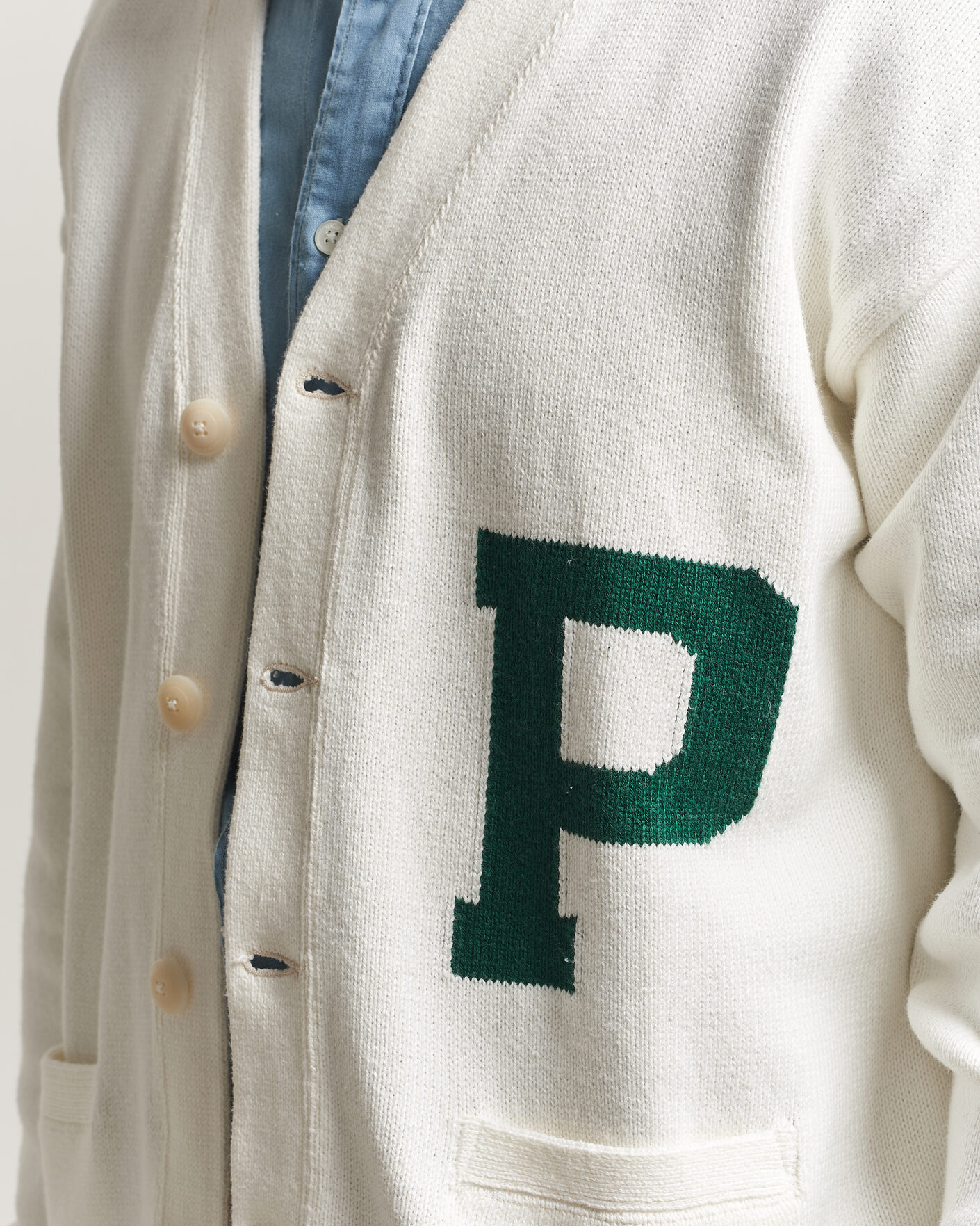 Herre | Trøjer | Polo Ralph Lauren | P Cardigan Cream Combo