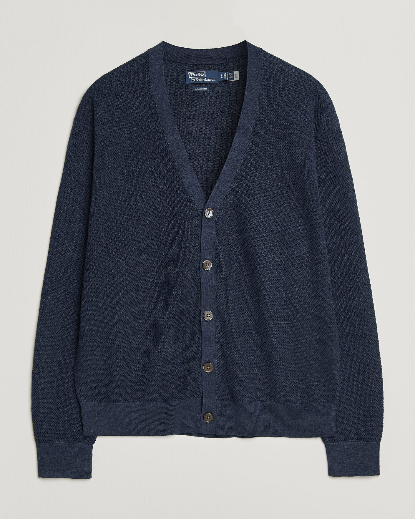 Herre | Trøjer | Polo Ralph Lauren | Linen Cardigan Newport Navy
