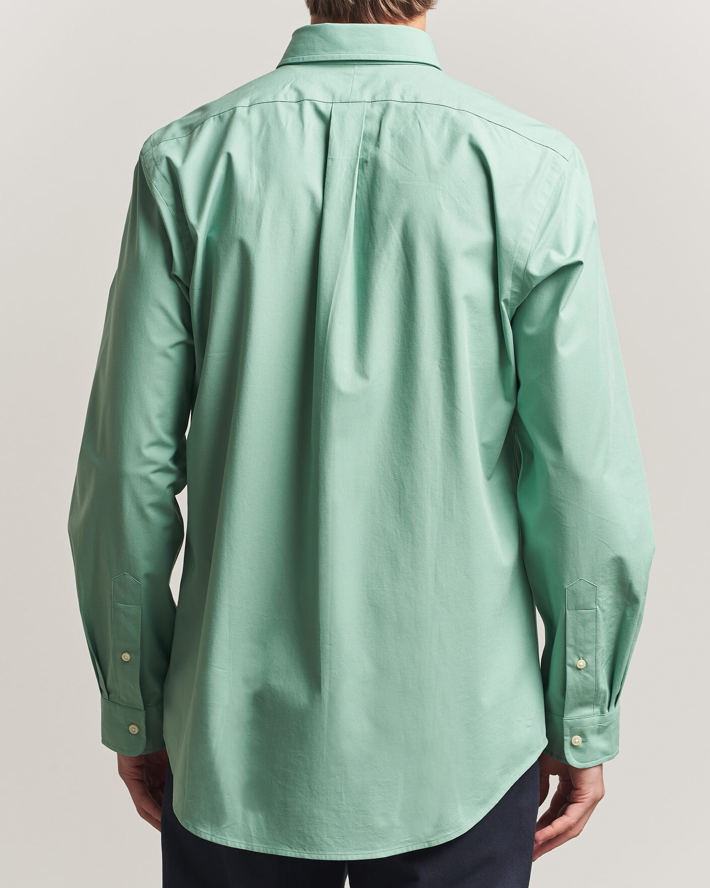 Herre | Skjorter | Polo Ralph Lauren | Custom Fit Poplin Shirt Faded Mint