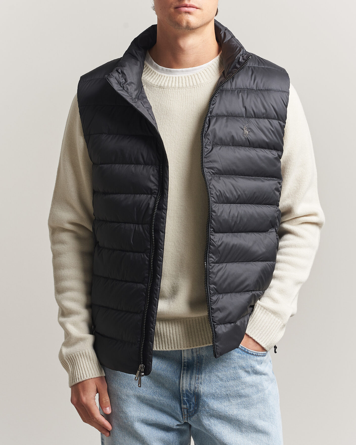 Herre | Veste | Polo Ralph Lauren | Quilted Matt Vest Polo Black