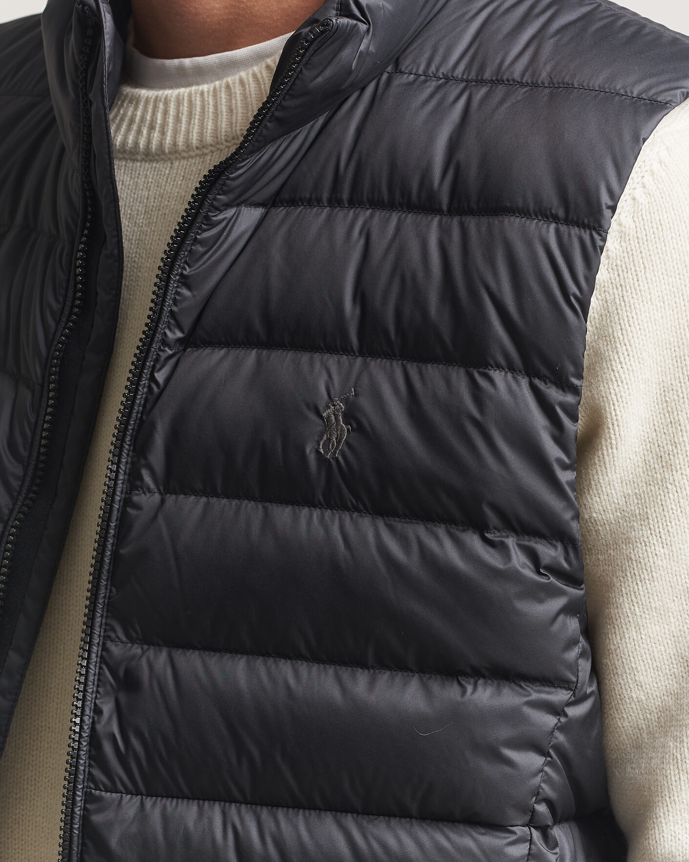 Herre | Veste | Polo Ralph Lauren | Quilted Matt Vest Polo Black