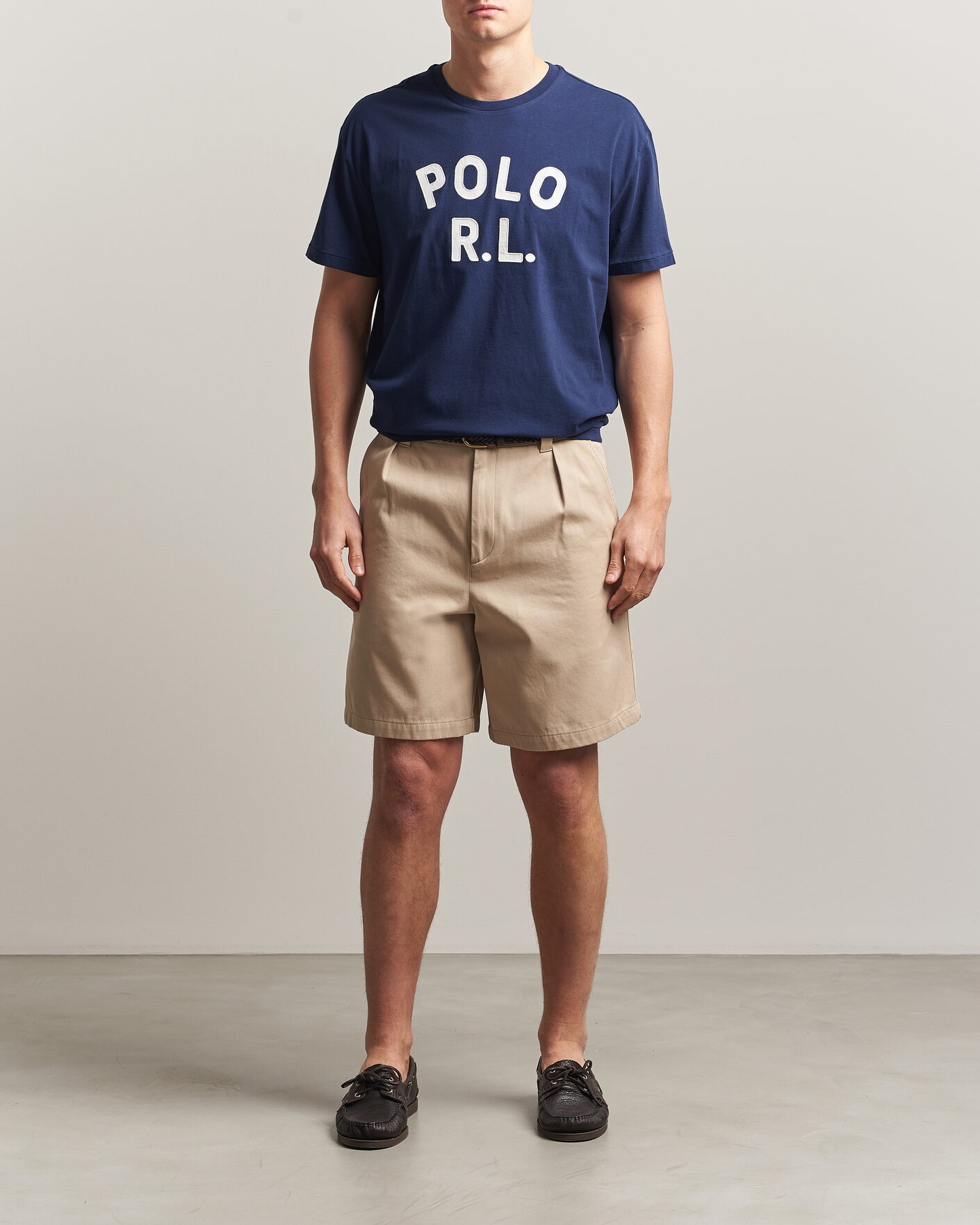 Herre | T-Shirts | Polo Ralph Lauren | Polo RL Tee Newport Navy