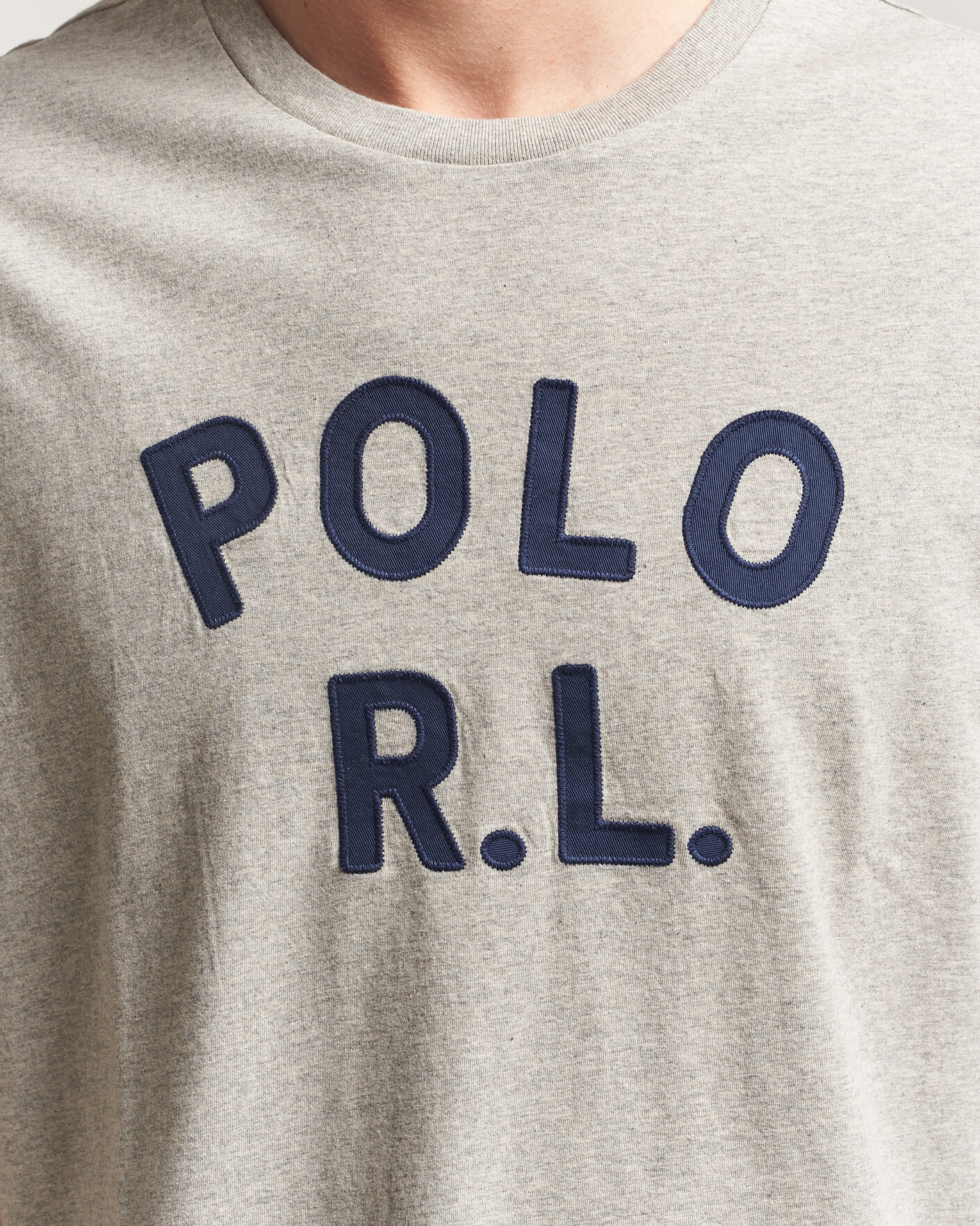 Herre | T-Shirts | Polo Ralph Lauren | Polo RL Tee Dark Sport Heather