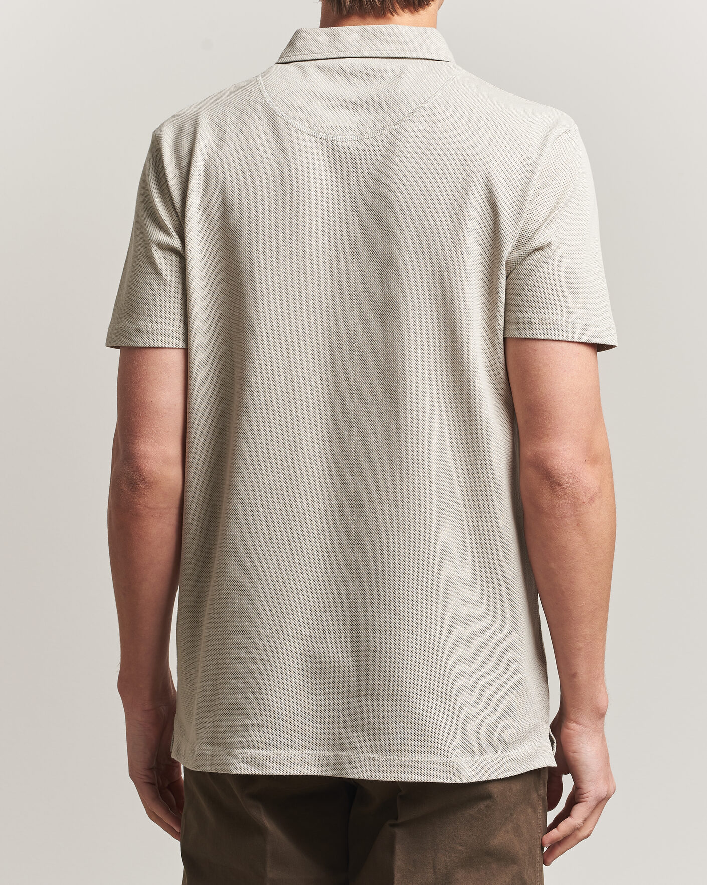 Herre | Polotrøjer | Sunspel | Riviera Polo Shirt Ash