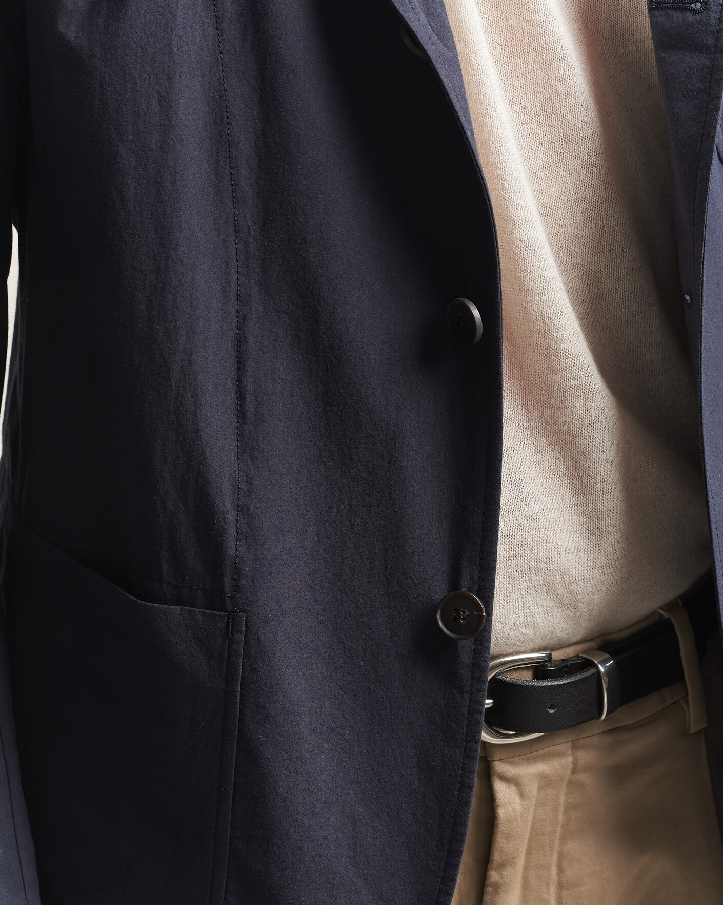 Herre | Blazere & jakker | Sunspel | Lightweight Poplin Jacket Blazer Navy