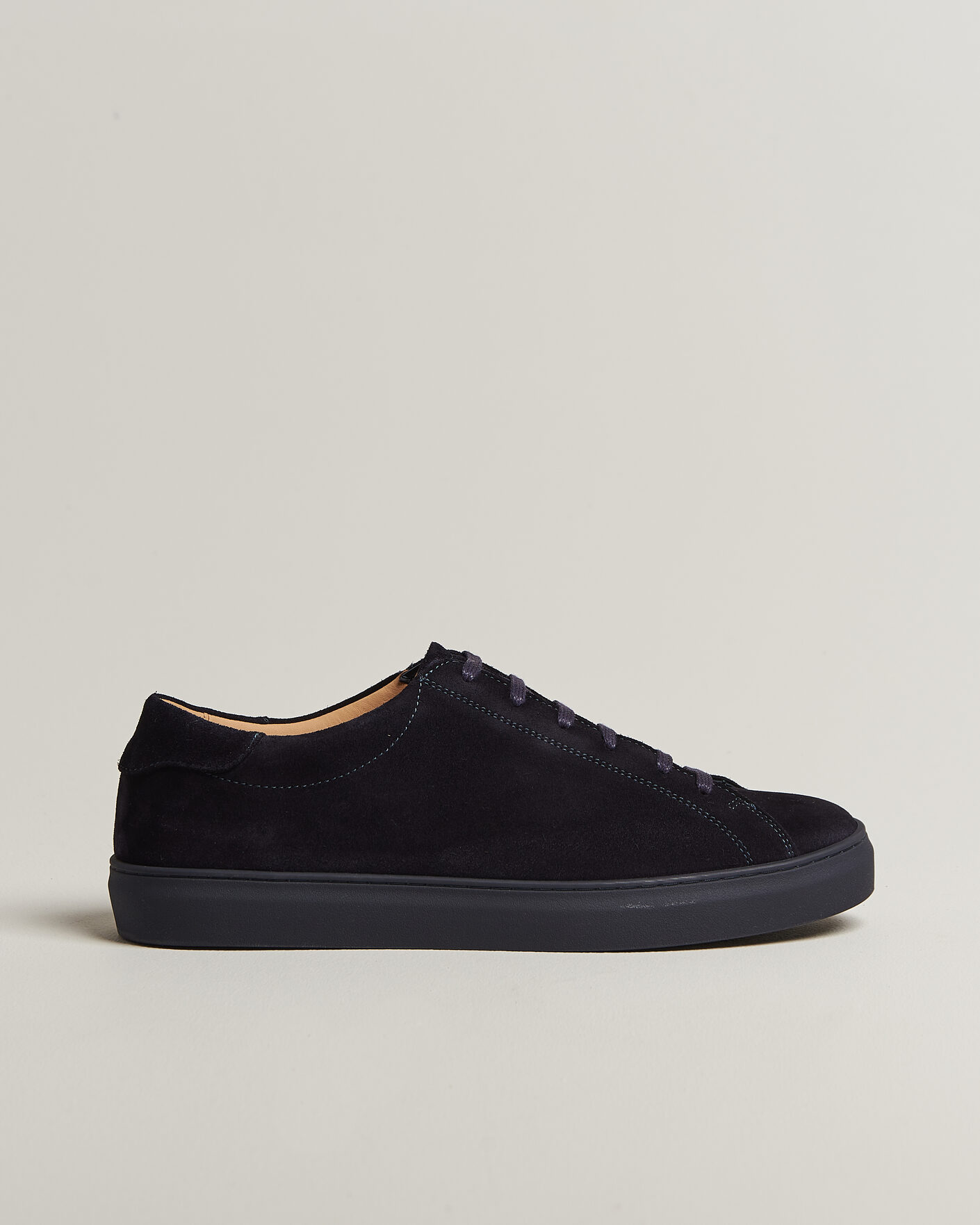 Herre | Sneakers | Myrqvist | Oaxen Monochrome III Sneakers Navy Suede